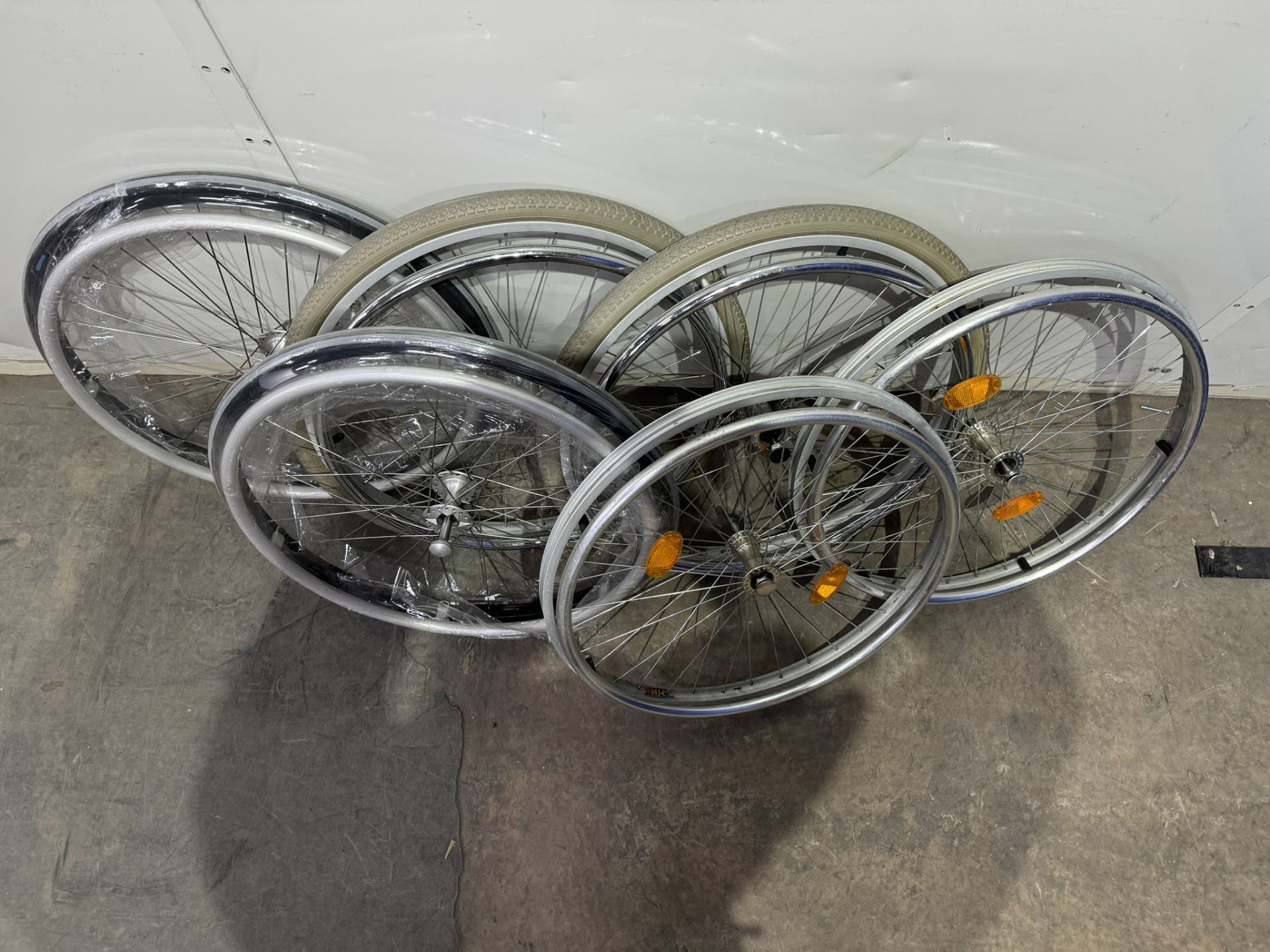 6 x Various Wheelchair Spare Wheels - Image 3 of 3