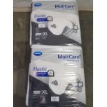 2x Packs Molicare Incontinence Briefs With Elastic Panels