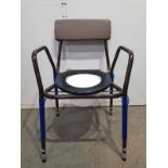 Cefindy Toilet Chair Height Adjustable