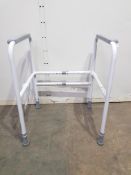 Economy Toilet Frame Height and Width Adjustable