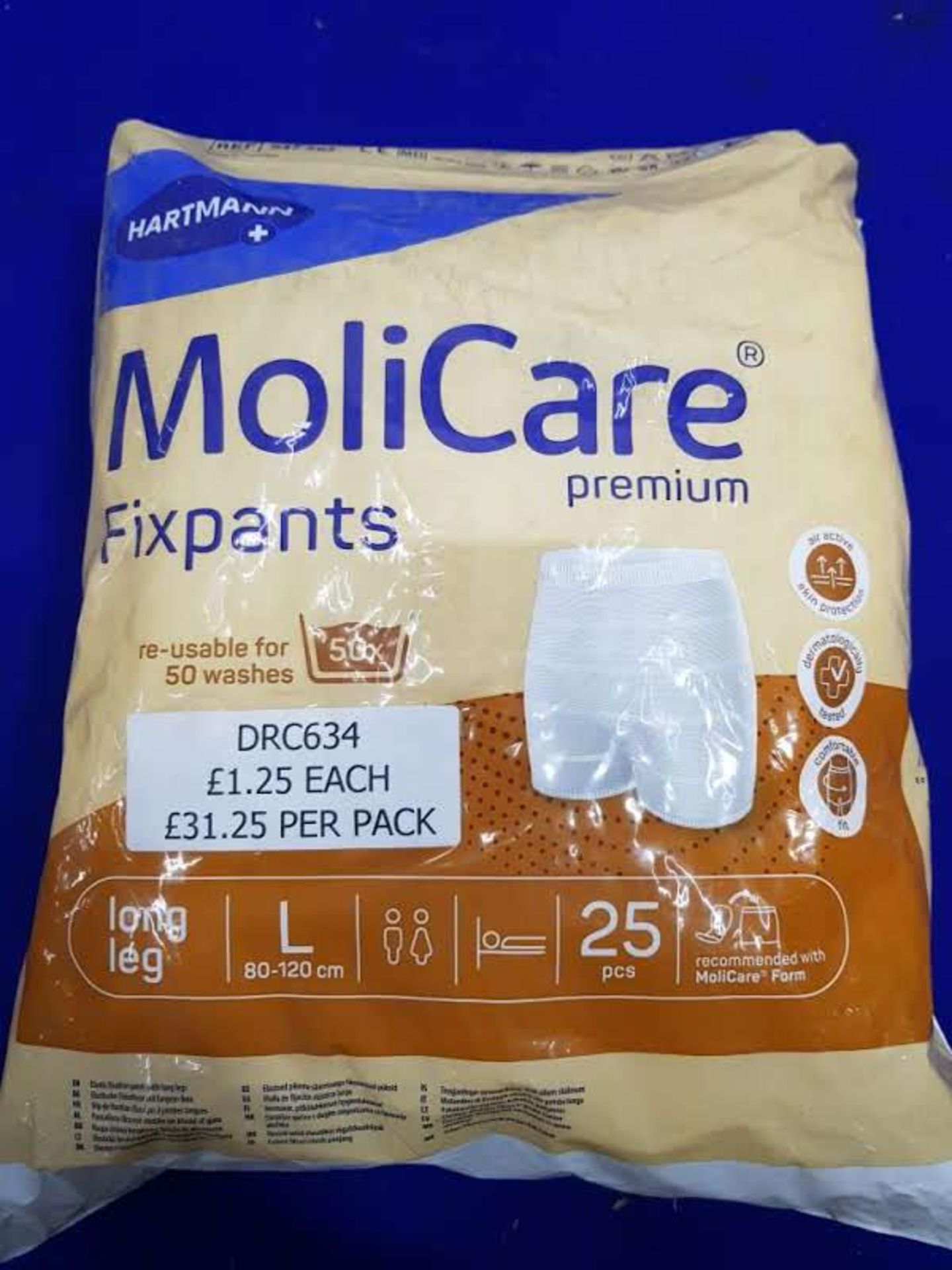 Molicare Elastic Fixation Pants Long Leg