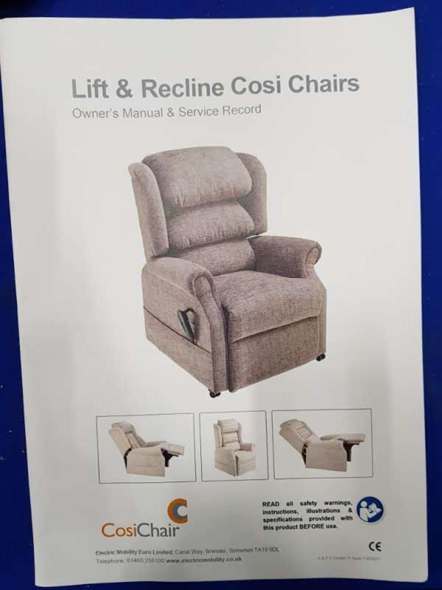 Cosi Chair Lift And Recline Electric Riser 2021 - Image 7 of 8