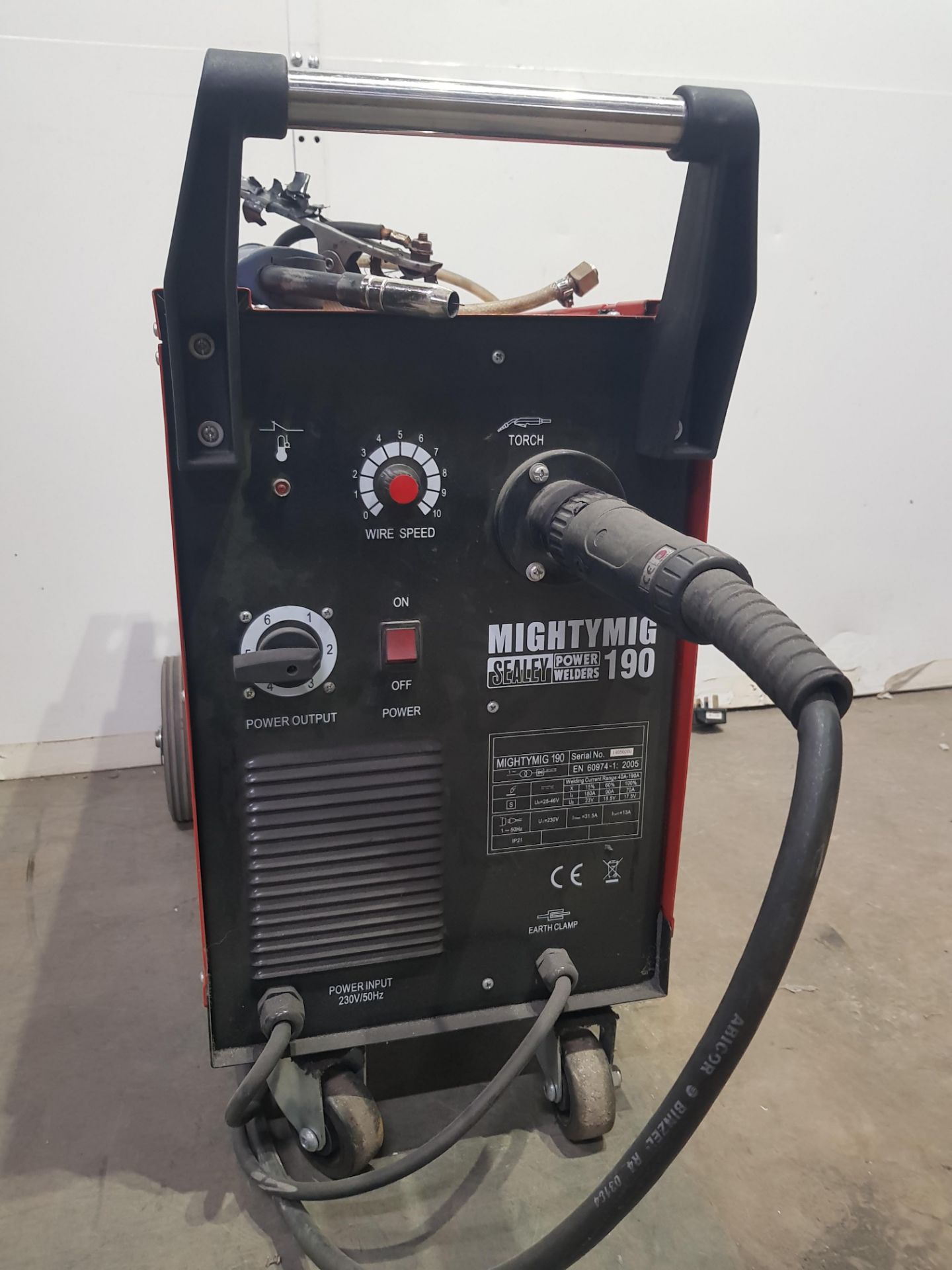 Mightymig 190 Professional Gas/No-Gas Mig Welder 190Amp