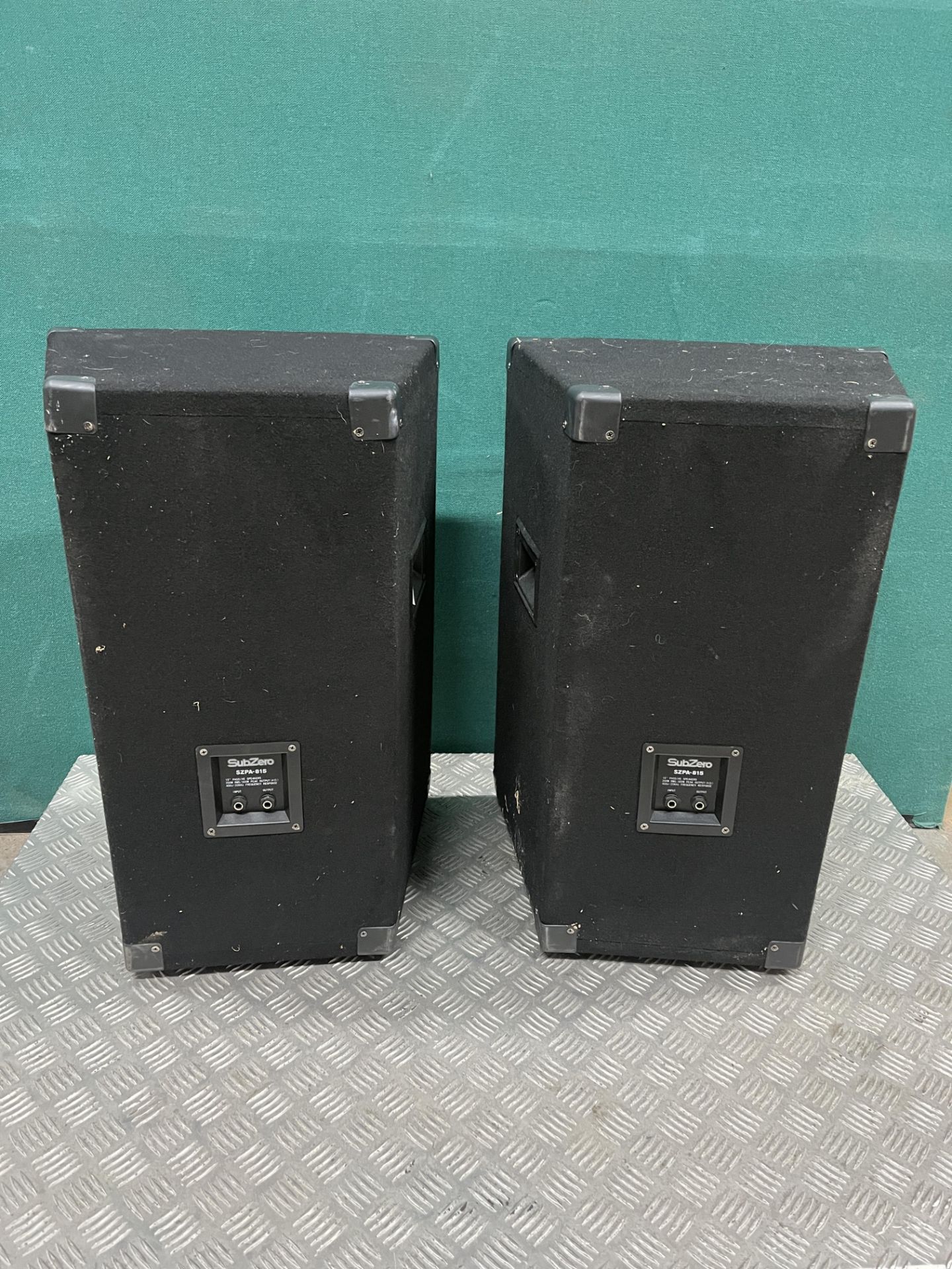 2 x SubZero SZPA-815 15" Passive Speakers - Image 4 of 6