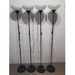 4x Freestanding Uplighters Lights