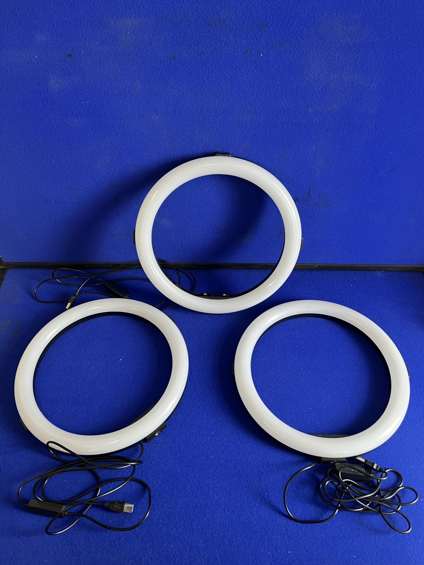 3 x USB LED Ring Lights