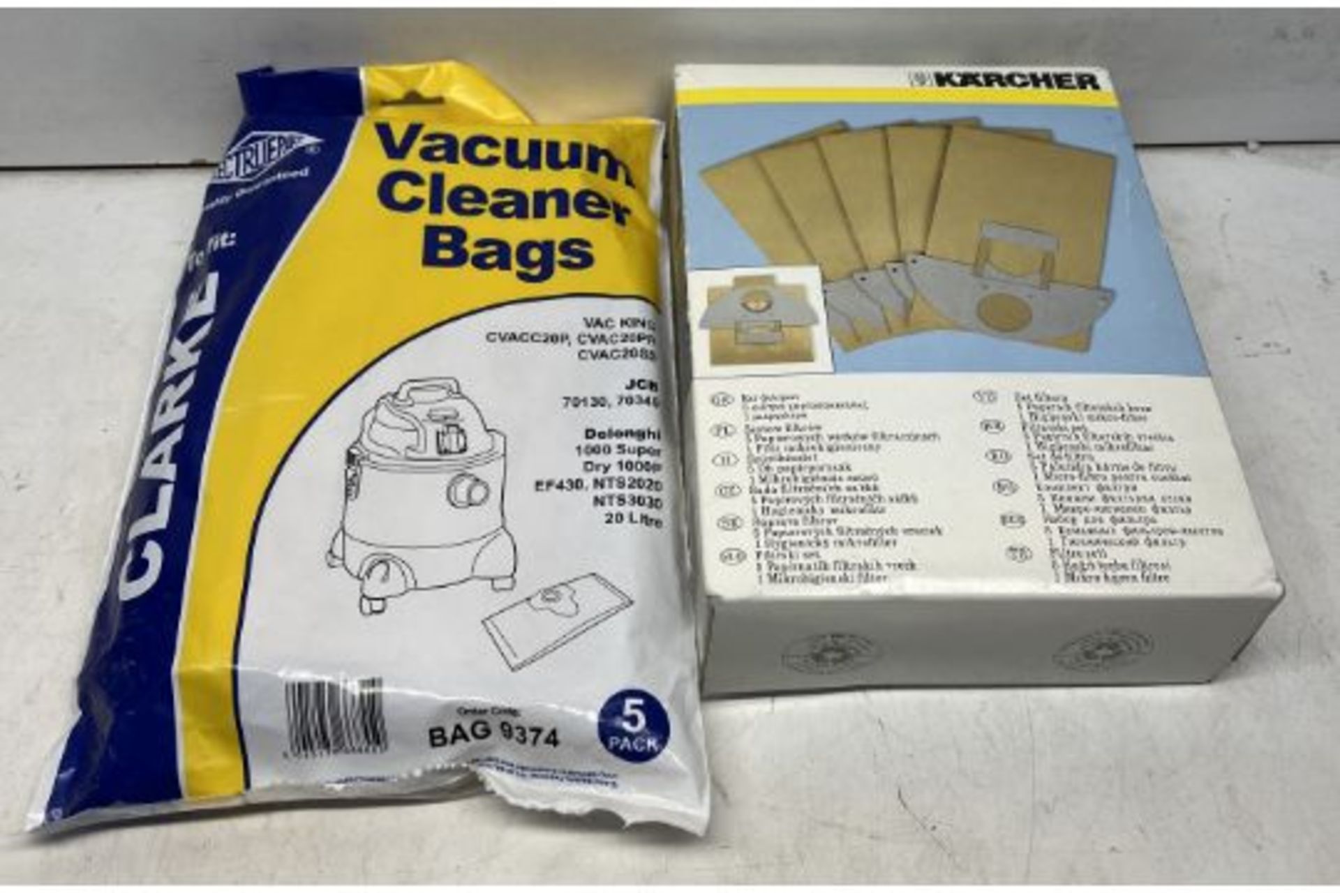 10 X VACUUM BAGS AND ACCESSORIES