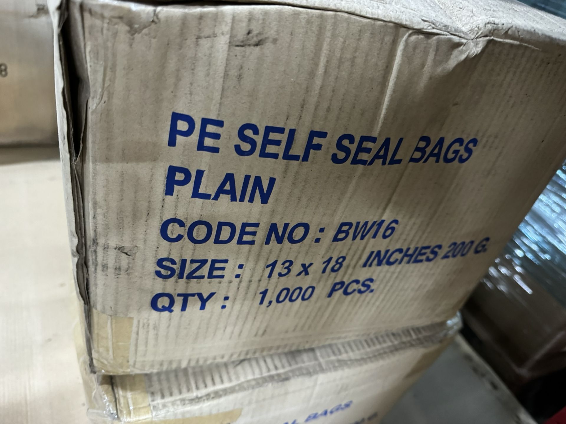 5 x Boxes Of Unbranded Plain Self Seal Bags | 13 x 18 inch - Image 6 of 6