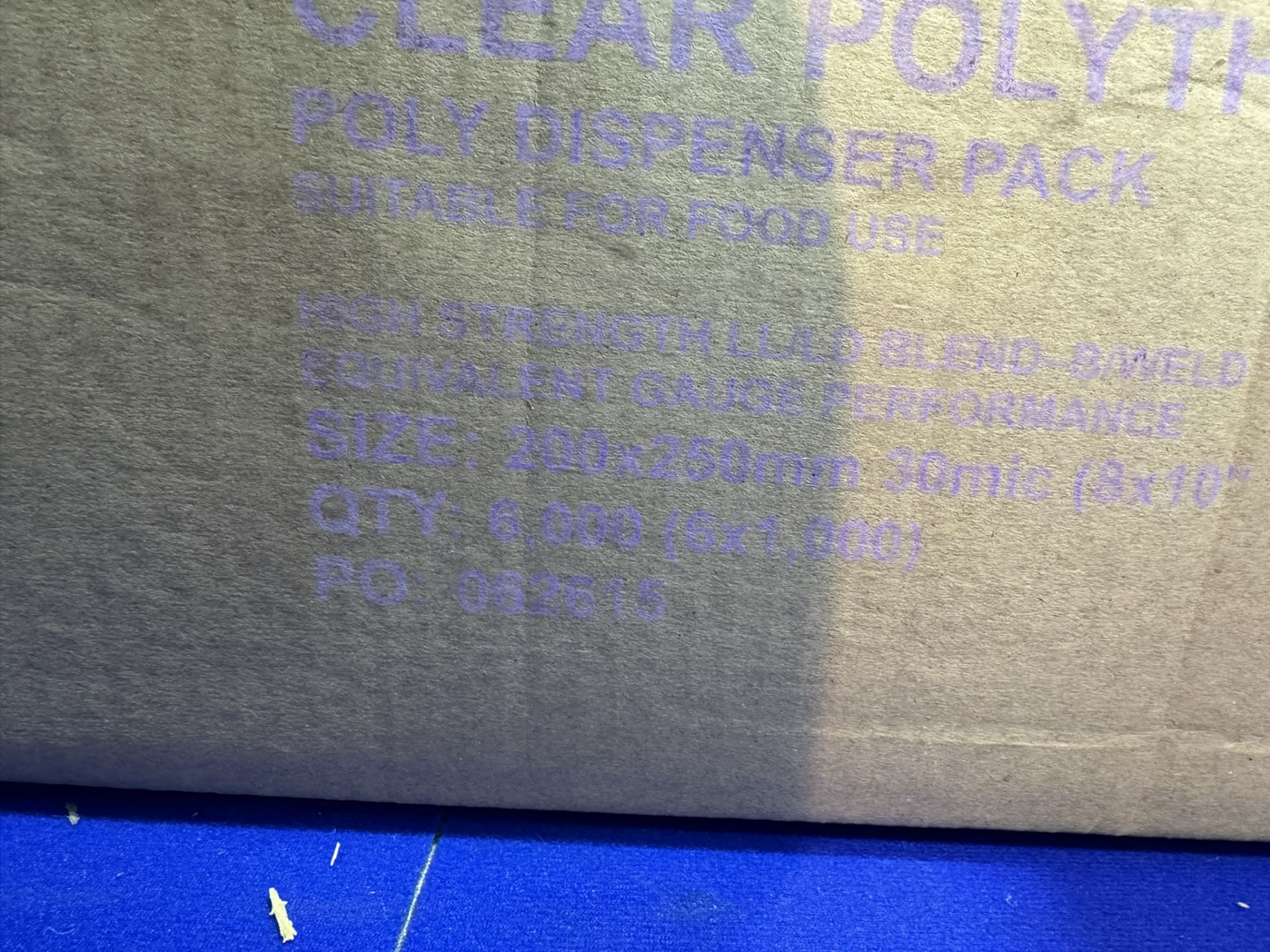 3 x Boxes Of Unbranded Clear Polythene Bags - Image 3 of 6