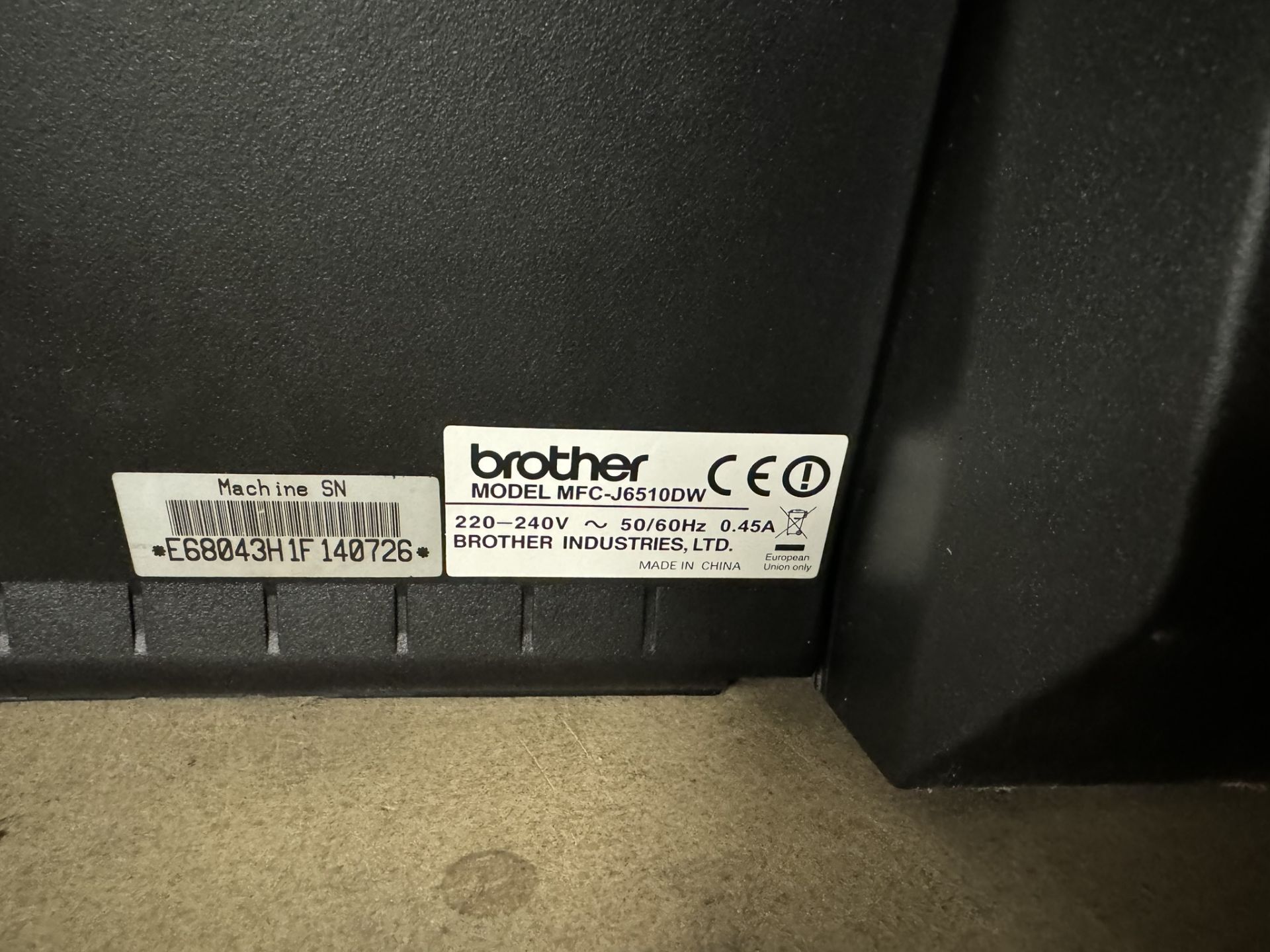 Brother MFCJ6510DW All In One Colour Printer - Image 6 of 6