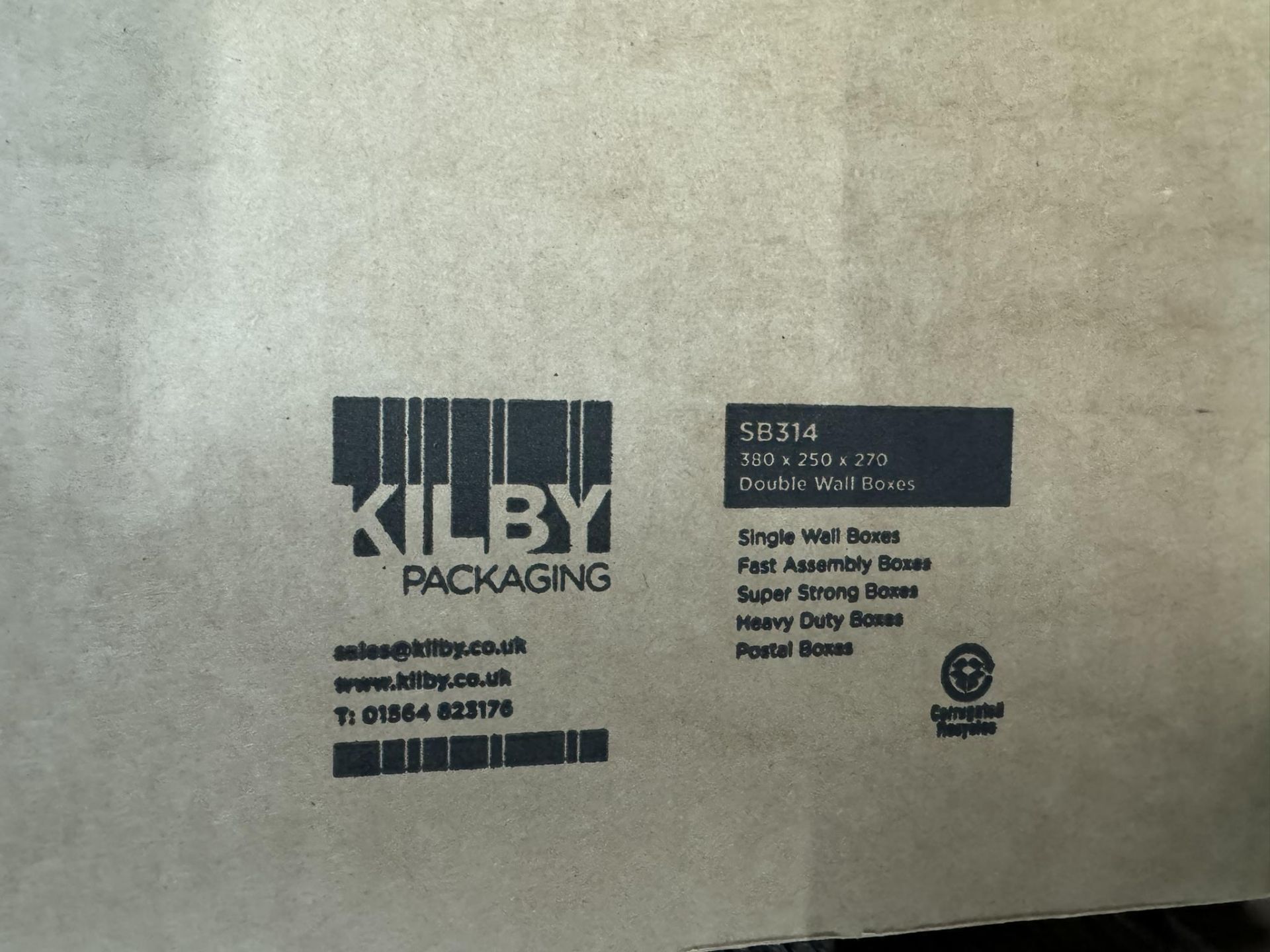 600 x Kilby Packaging Double Wall Cardboard Boxes | 380 x 250 x 270MM - Image 5 of 5