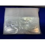 Approx 2,000 x Unbranded Clear Poly Bags | 15 x 20 inch