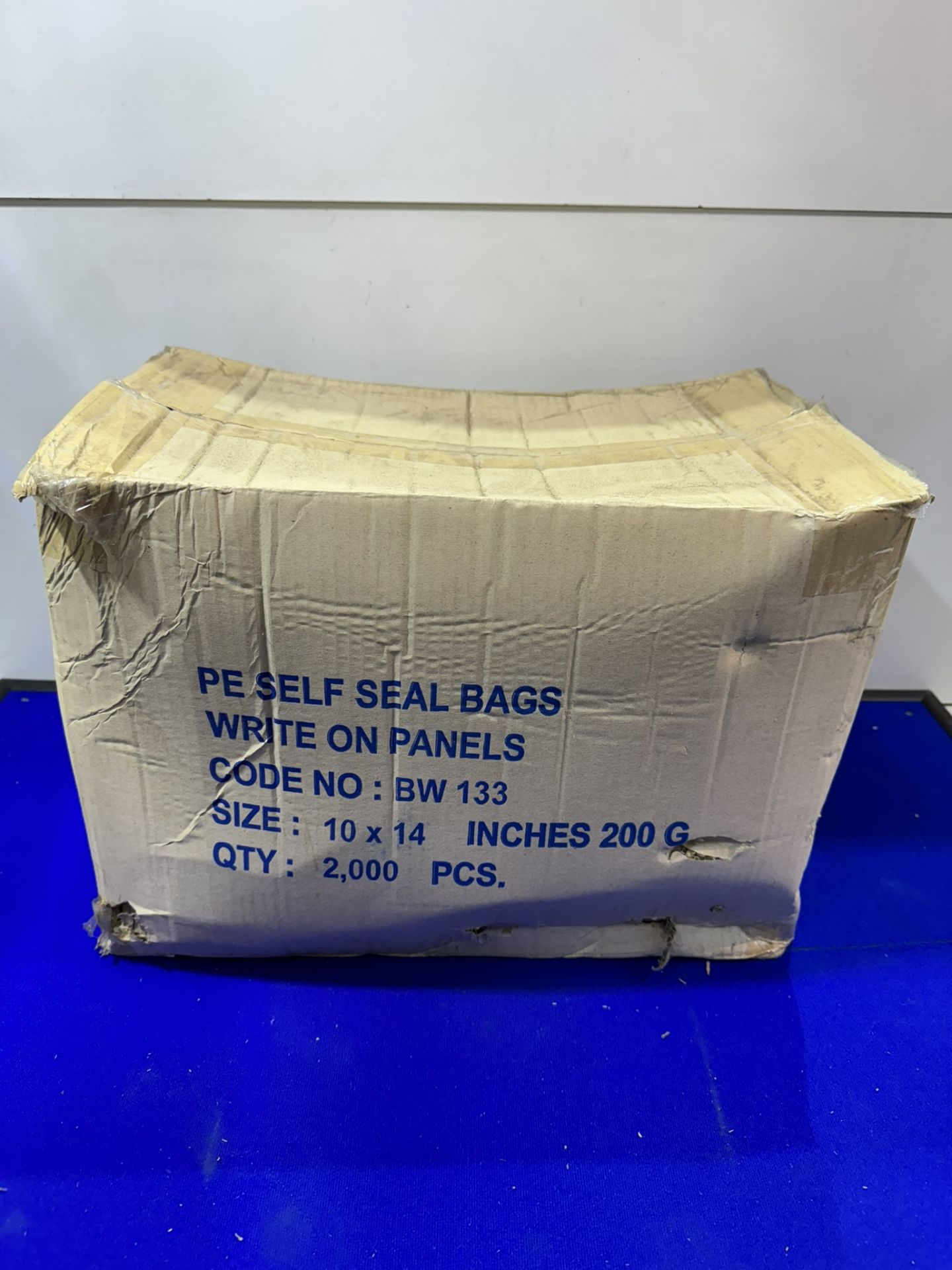 3 x Boxes Of Unbranded Plain Self Seal Bags - As Pictured
