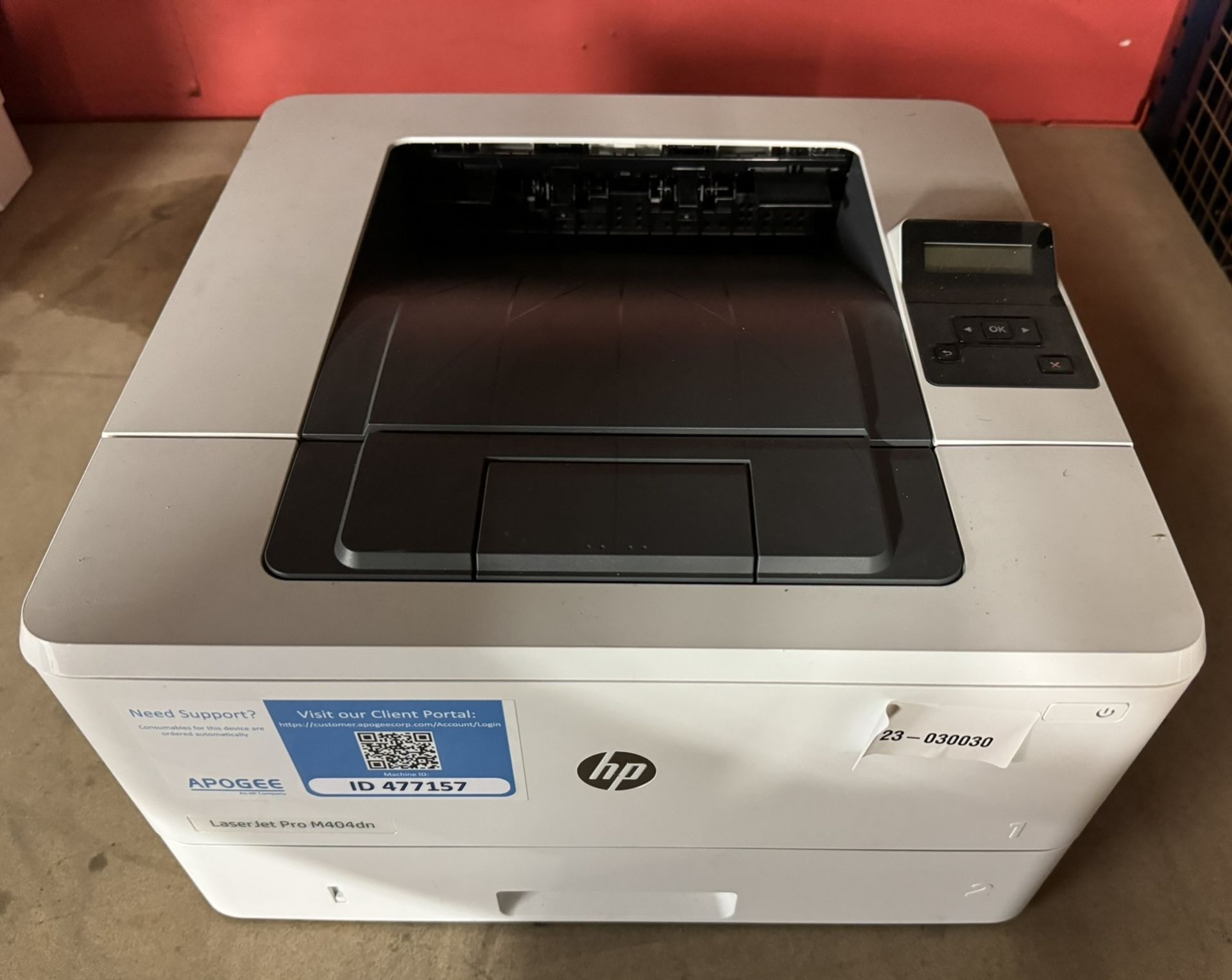 HP LaserJet Pro M404DN A4 Mono Laser Printer - Image 2 of 5