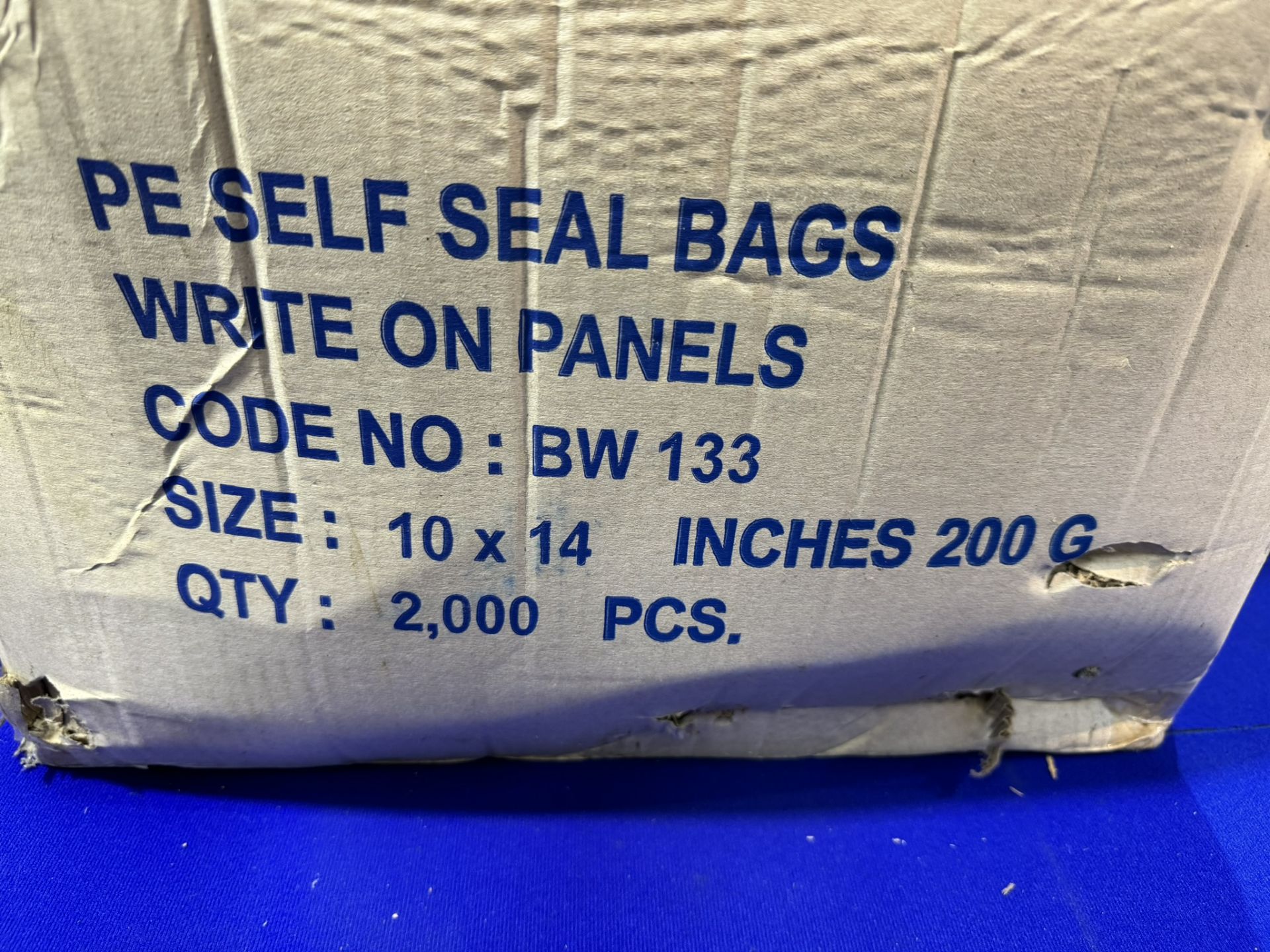 3 x Boxes Of Unbranded Plain Self Seal Bags - As Pictured - Image 2 of 4