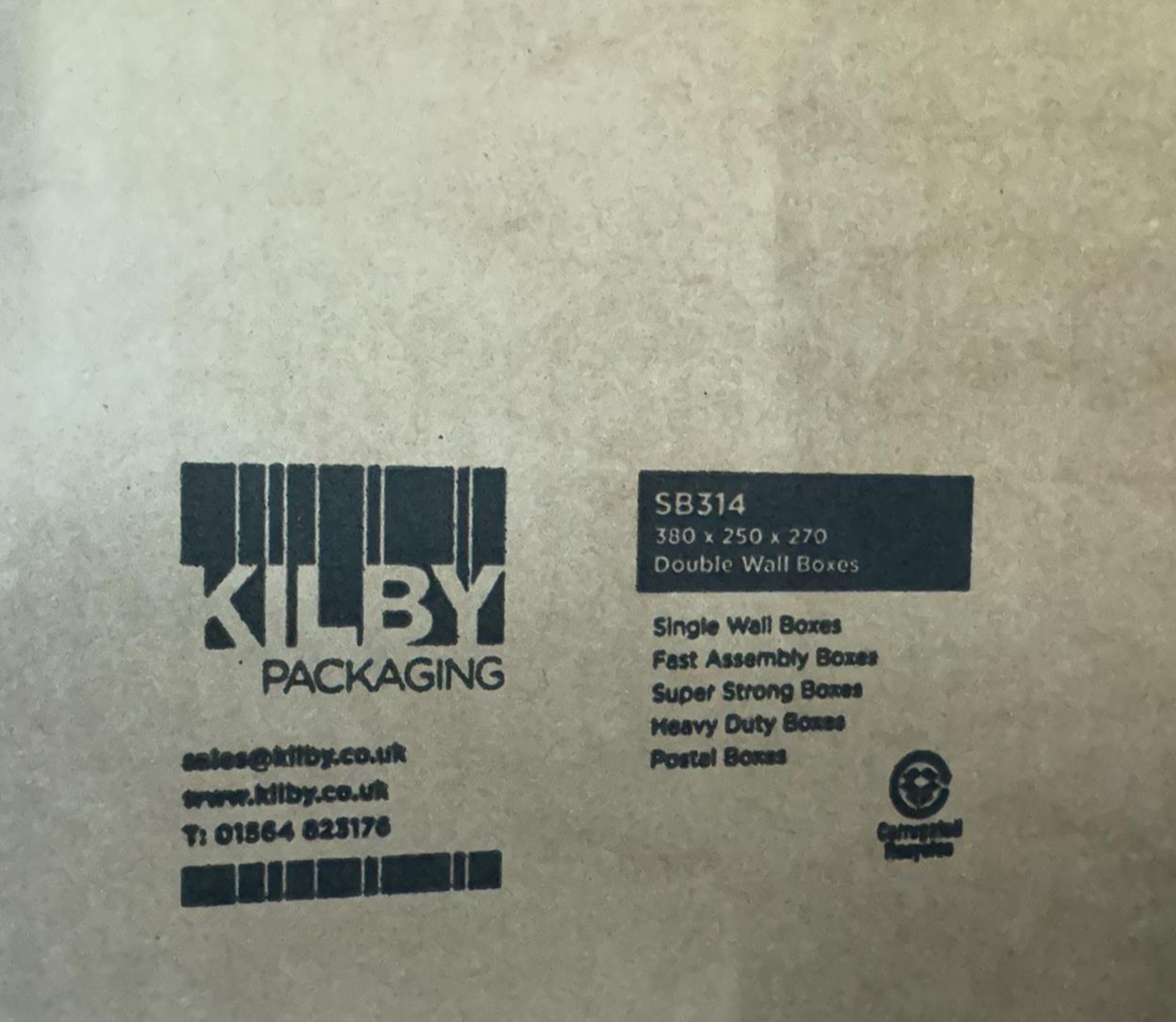 600 x Kilby Packaging Double Wall Cardboard Boxes | 380 x 250 x 270MM - Image 5 of 5