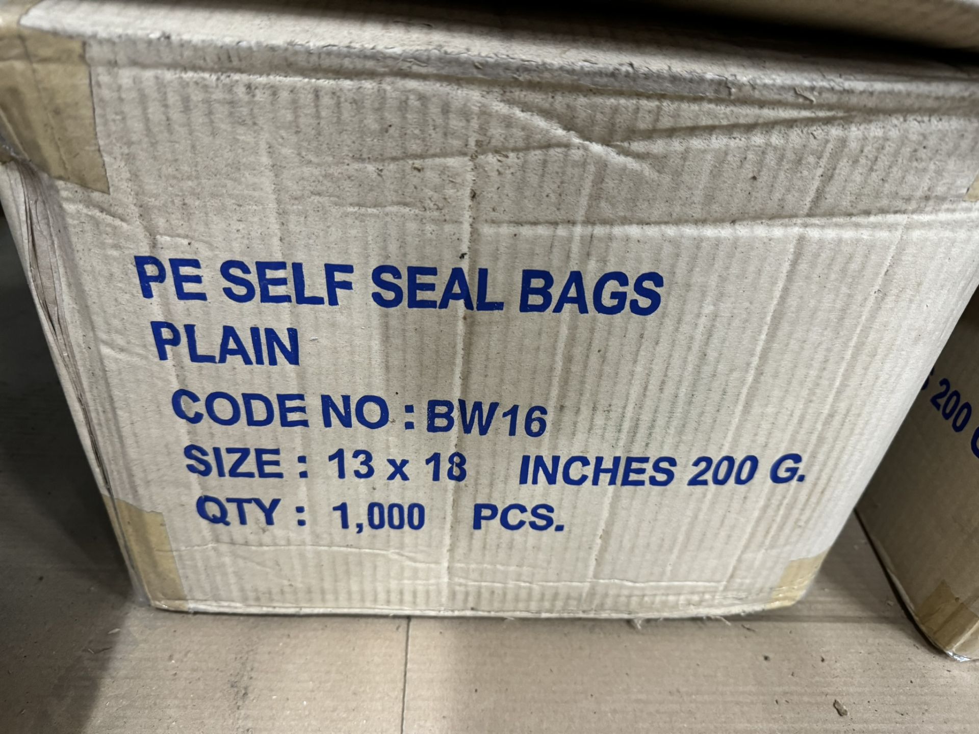 5 x Boxes Of Unbranded Plain Self Seal Bags | 13 x 18 inch - Image 4 of 6