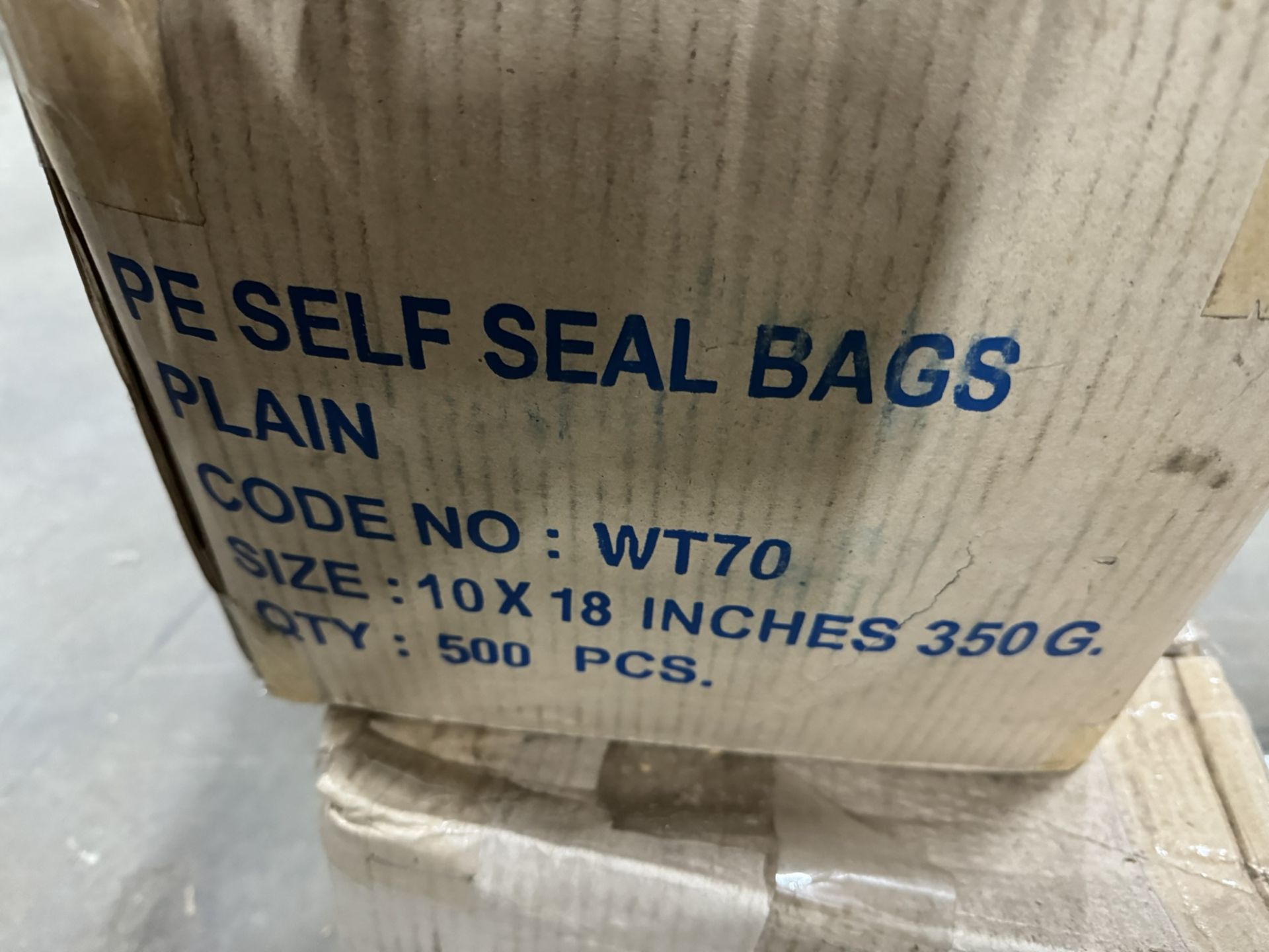 3 x Boxes Of Unbranded Plain Self Seal Bags - As Pictured - Image 3 of 4