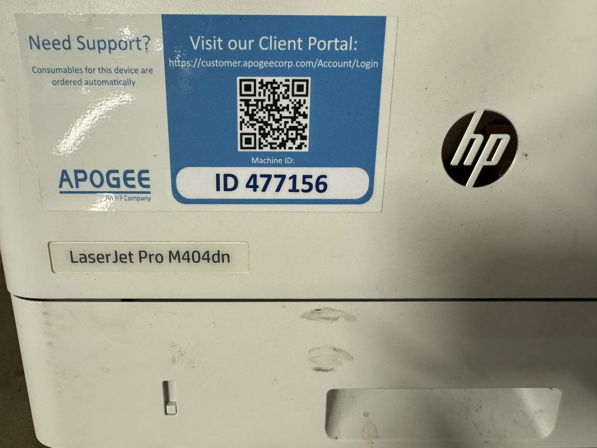 HP LaserJet Pro M404DN A4 Mono Laser Printer - Image 4 of 5