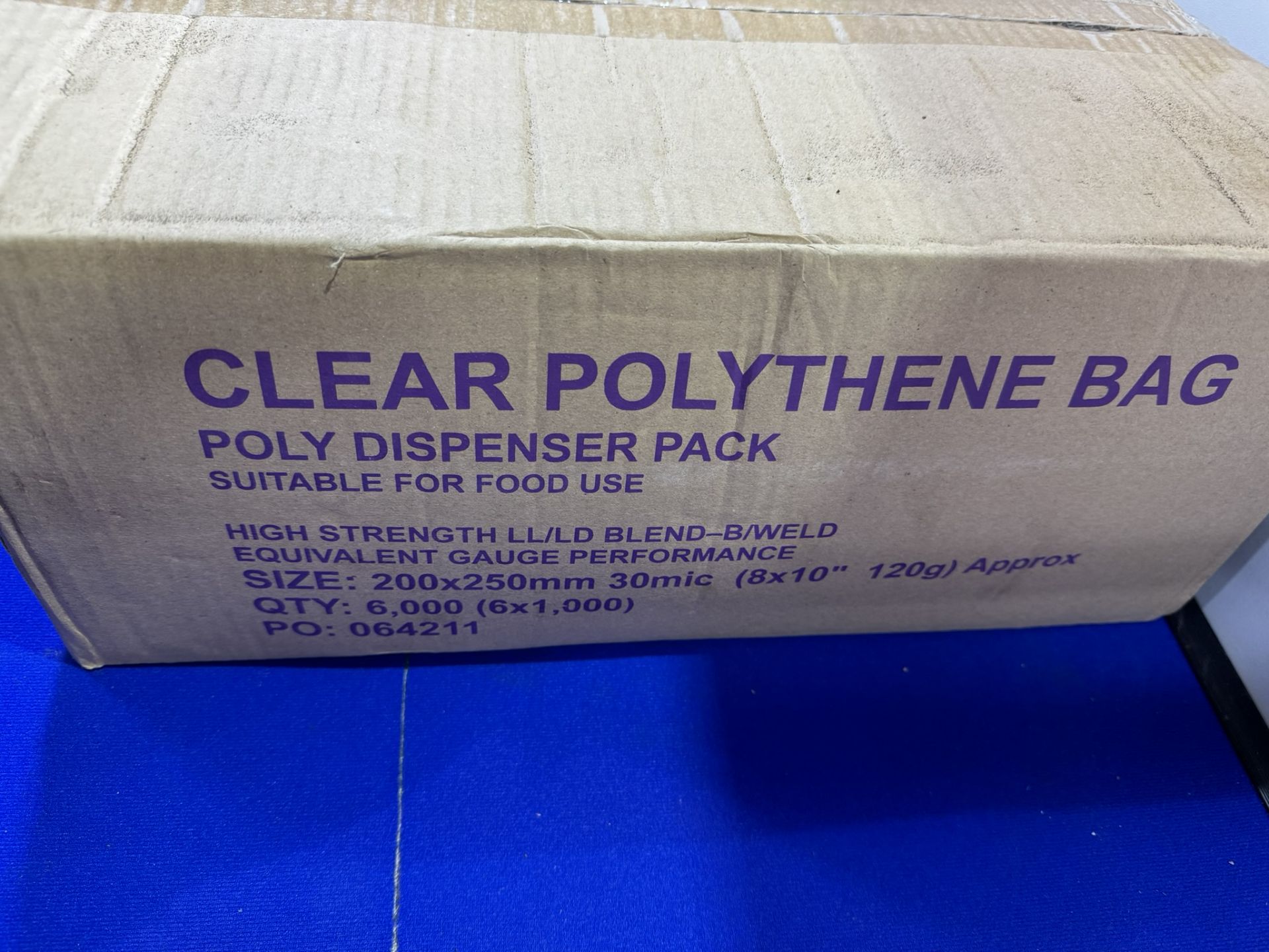 4 x Boxes Of Unbranded Clear Polythene Bags | 8 x 10 inch - Image 2 of 5