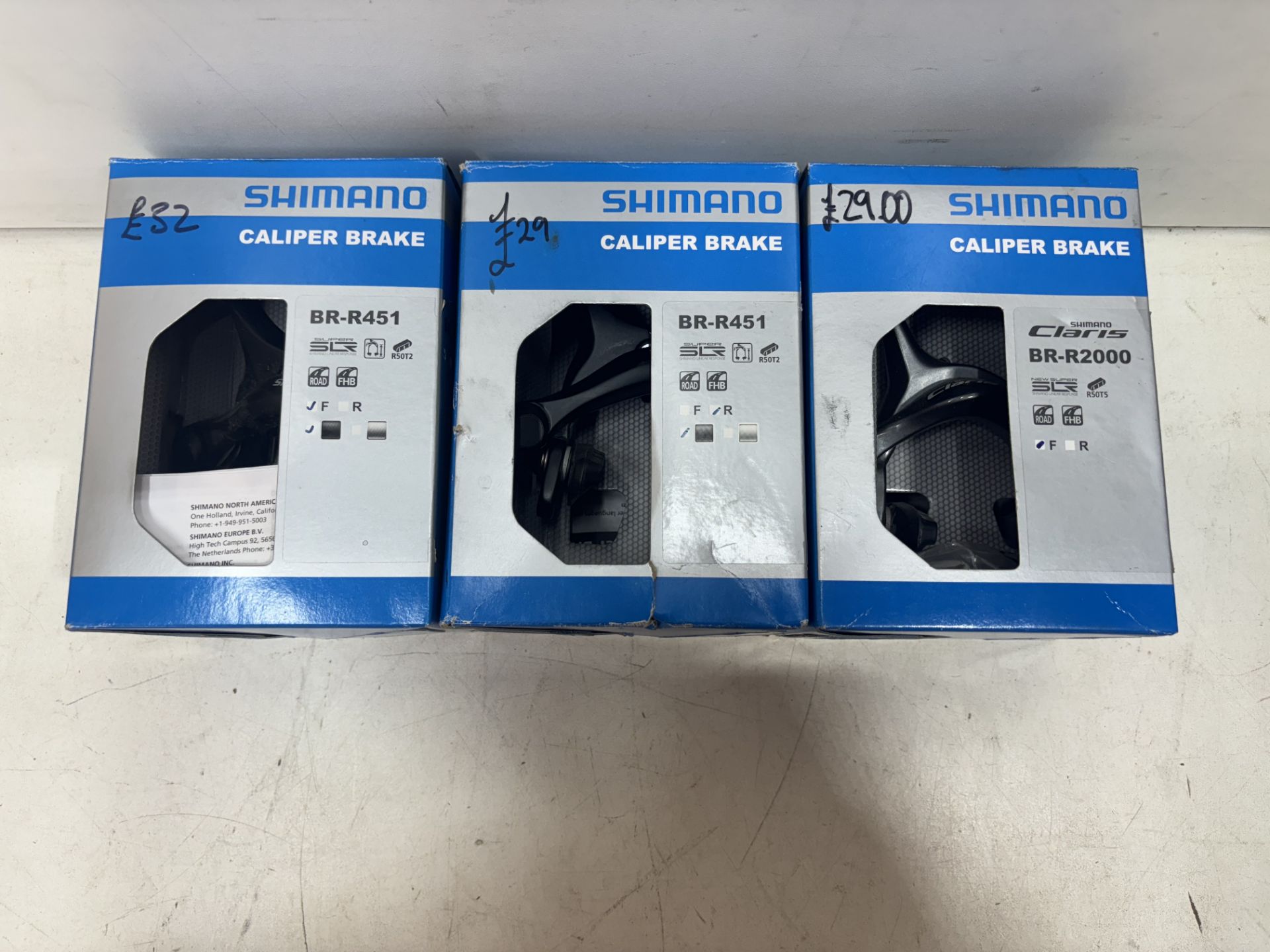 3 x Various Shimano Caliper Brakes - See Description - Image 4 of 7