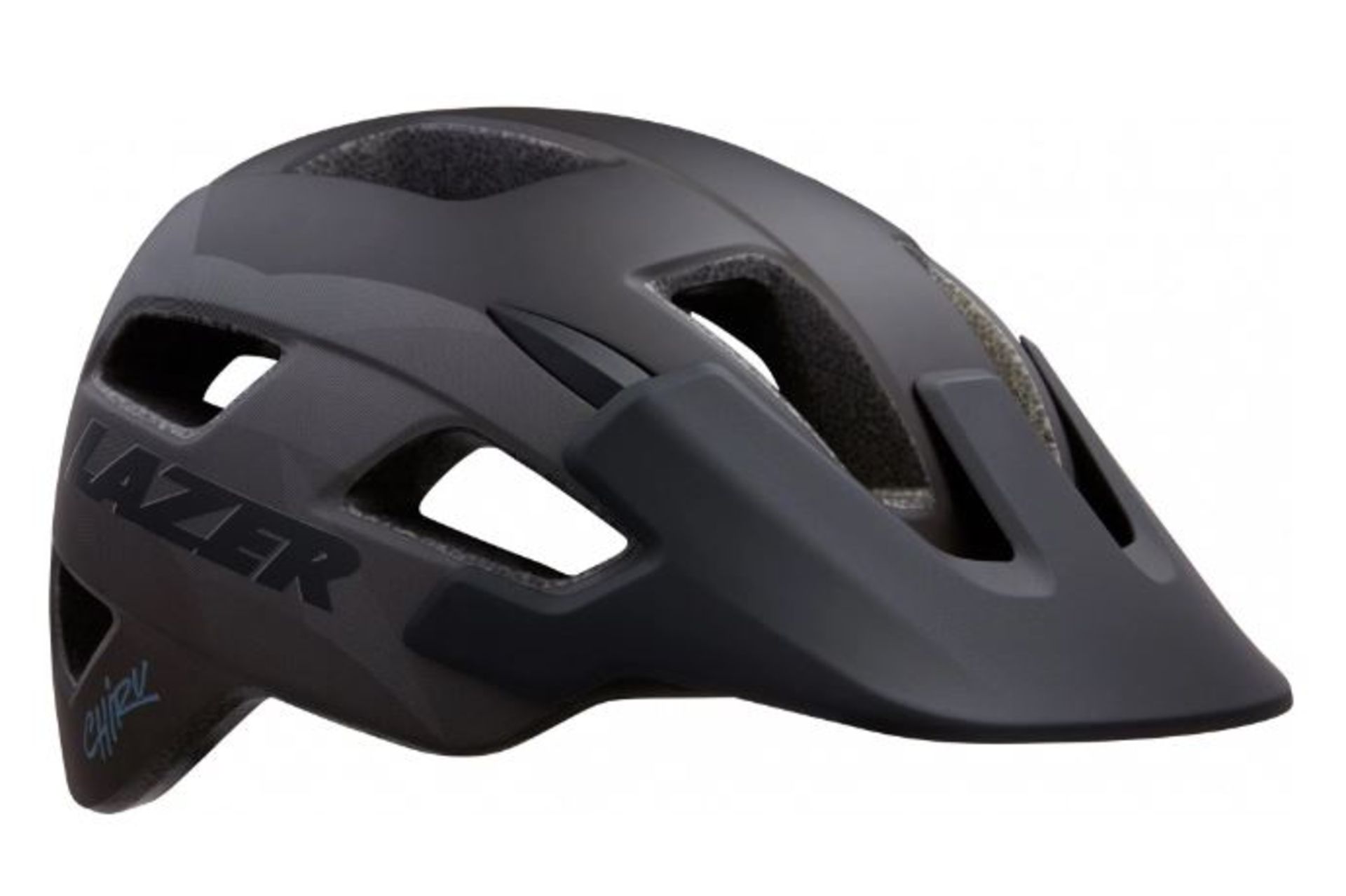 Lazer Chiru MTB Helmet, Size M (55-59cm) - Matte Black / Grey