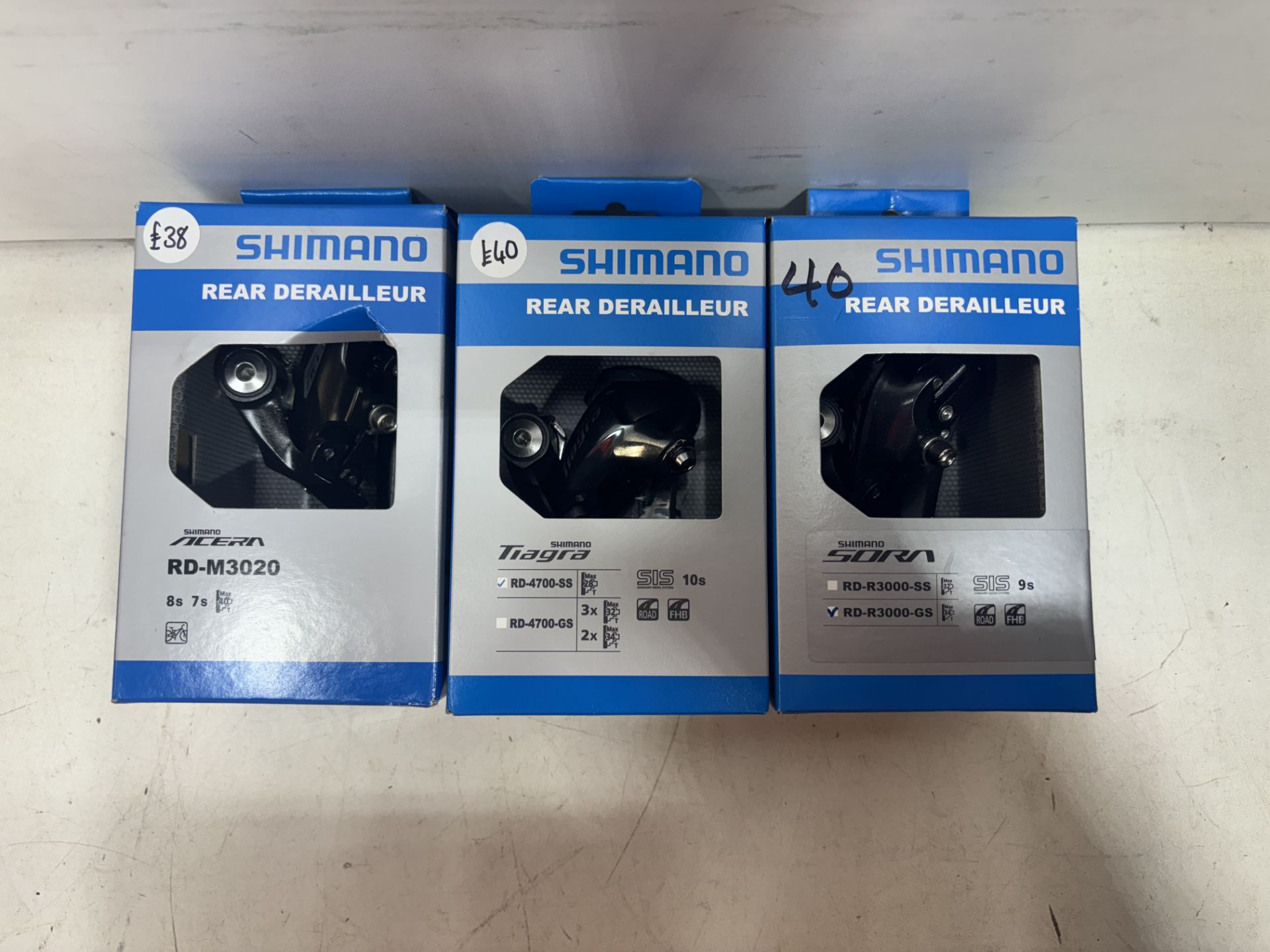 3 x Various Shimano Rear Bike Derailleurs - See Description - Image 4 of 7