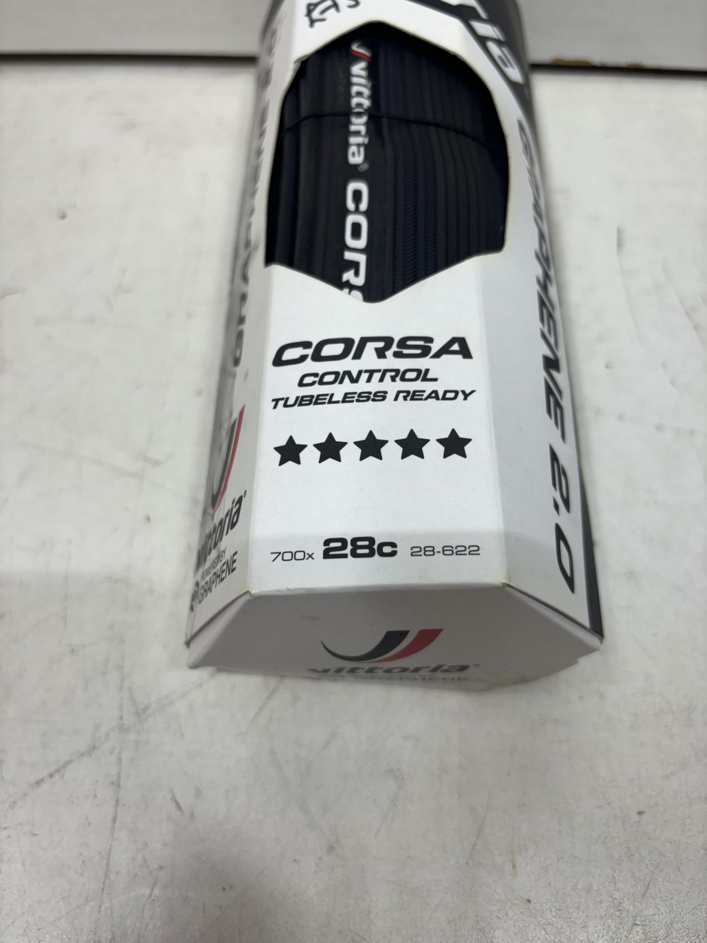 Vittoria Corsa Control 700x28c G2.0 Tubeless Tire, Black - Image 3 of 4