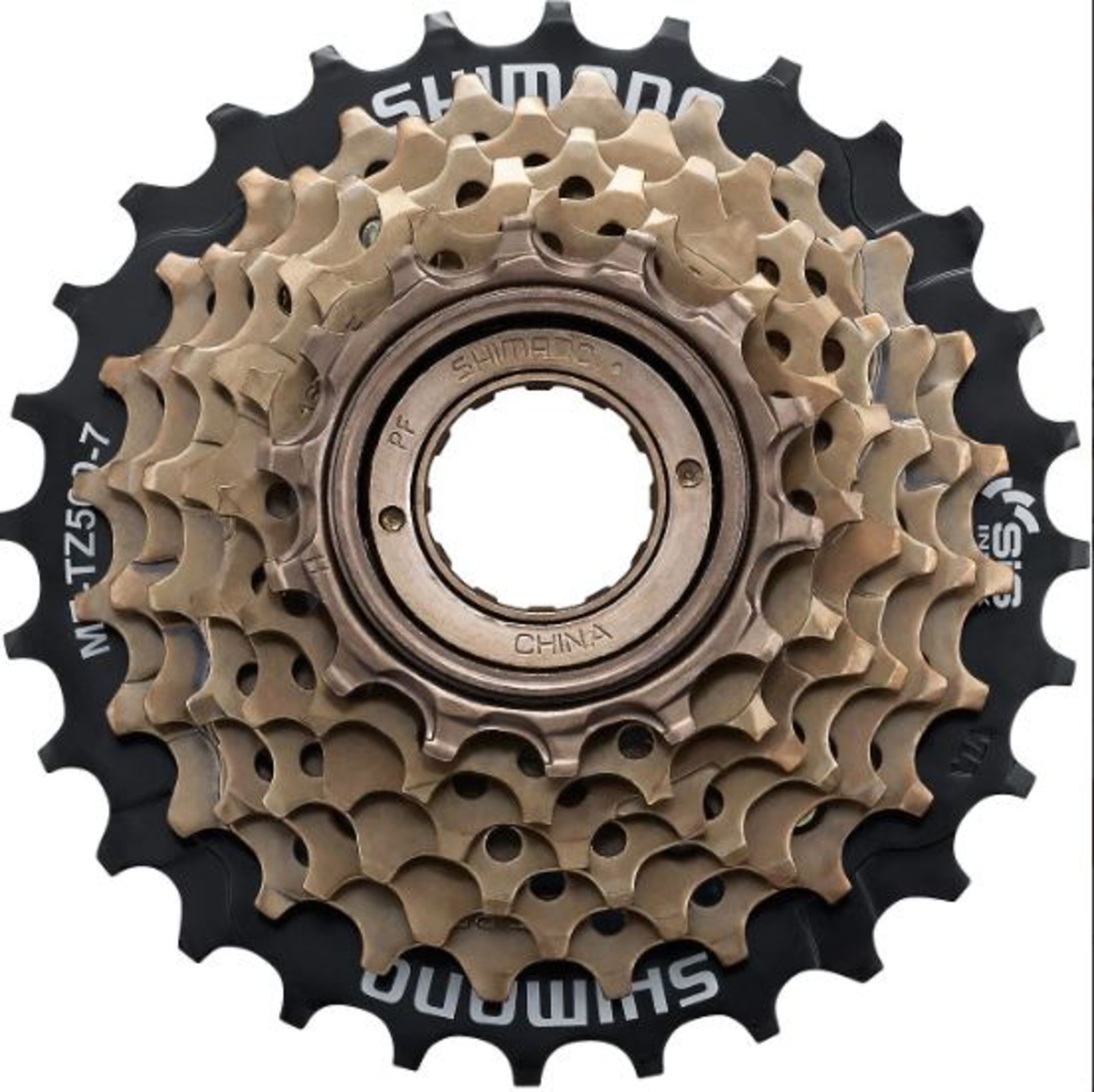 2 X Shimano Mf-Tz500 7-Speed Multiple Freewheel, 14-28 Teeth - Image 2 of 6