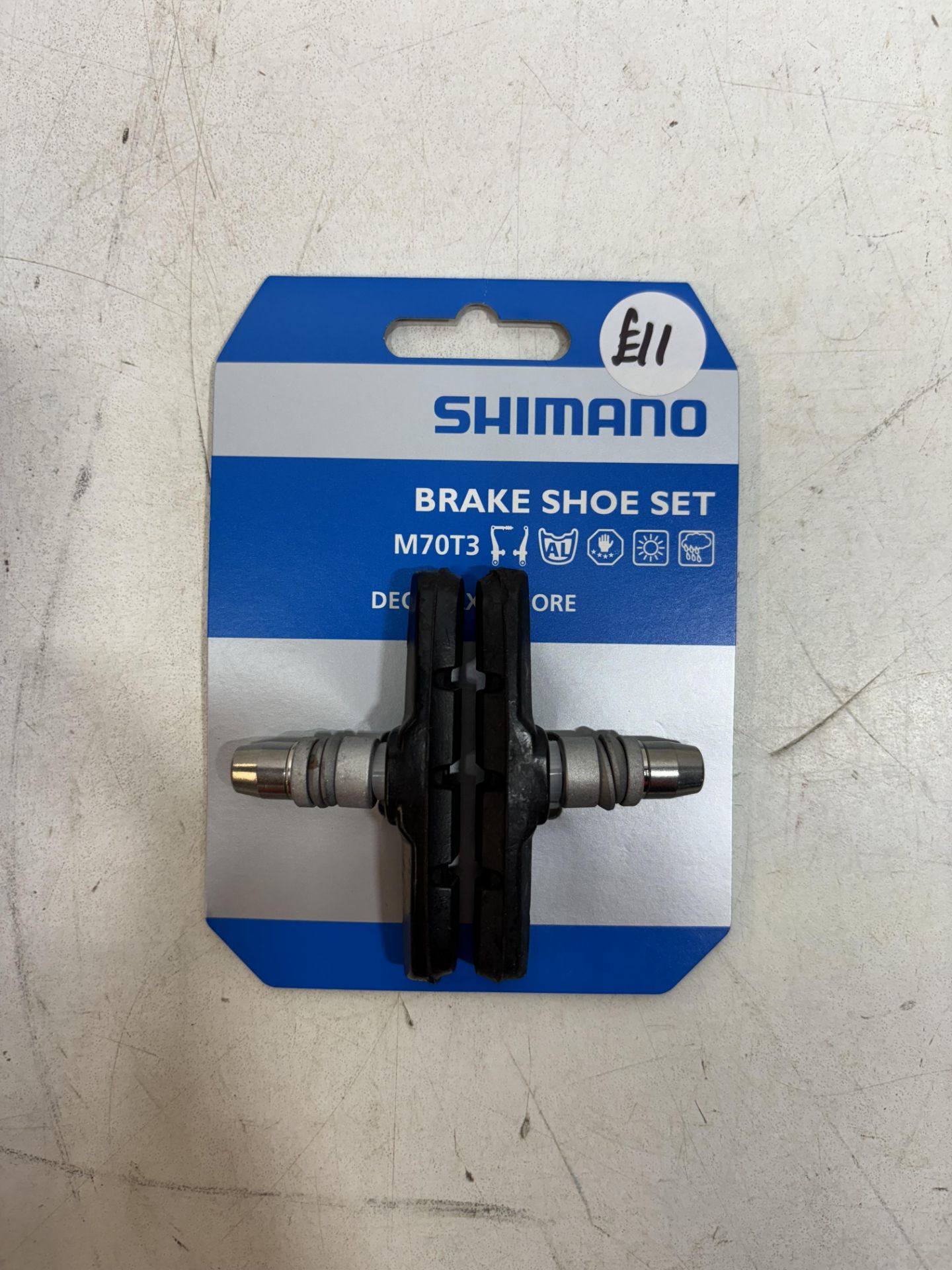 10 x Shimano M70T3 Brake Shoe & Nut Sets - Image 3 of 6