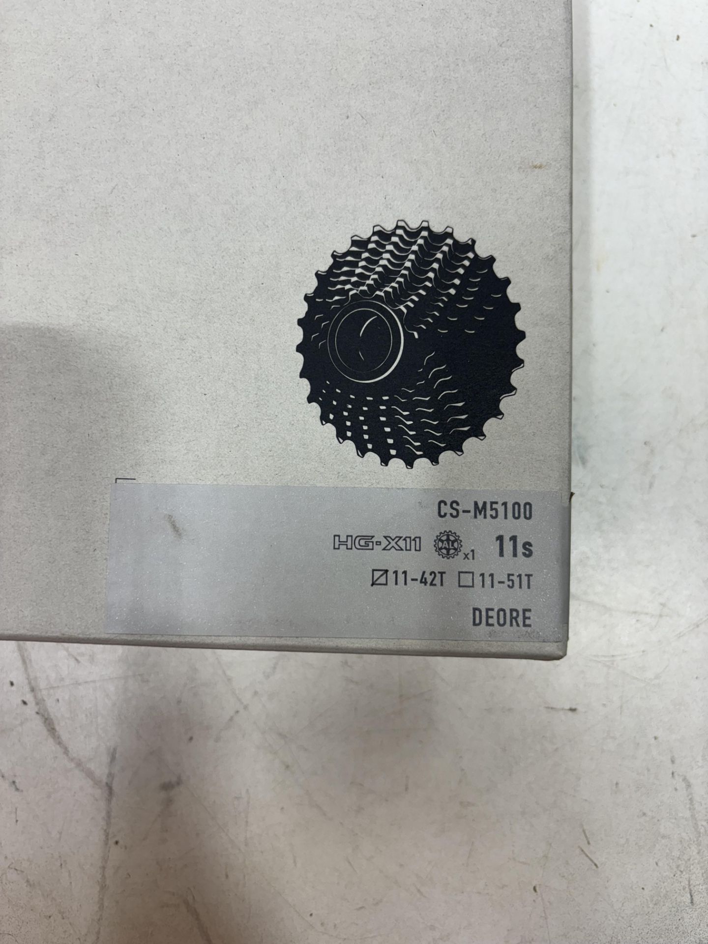 Shimano CS-M5100 Deore HG 11 Speed Cassette, 11-42 Teeth - Image 3 of 3
