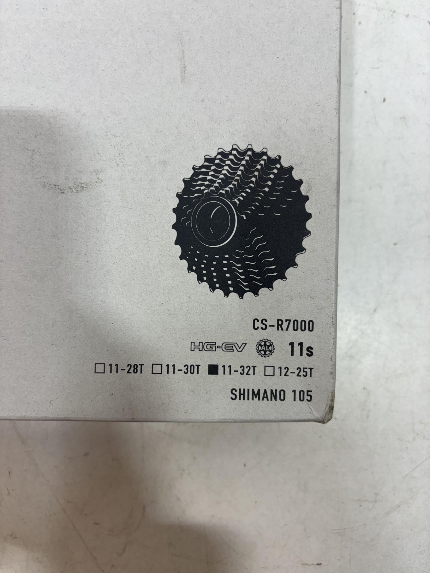 Shimano 105 CS-R7000 11-Speed Road Cassette 11-32 Teeth - Image 3 of 3