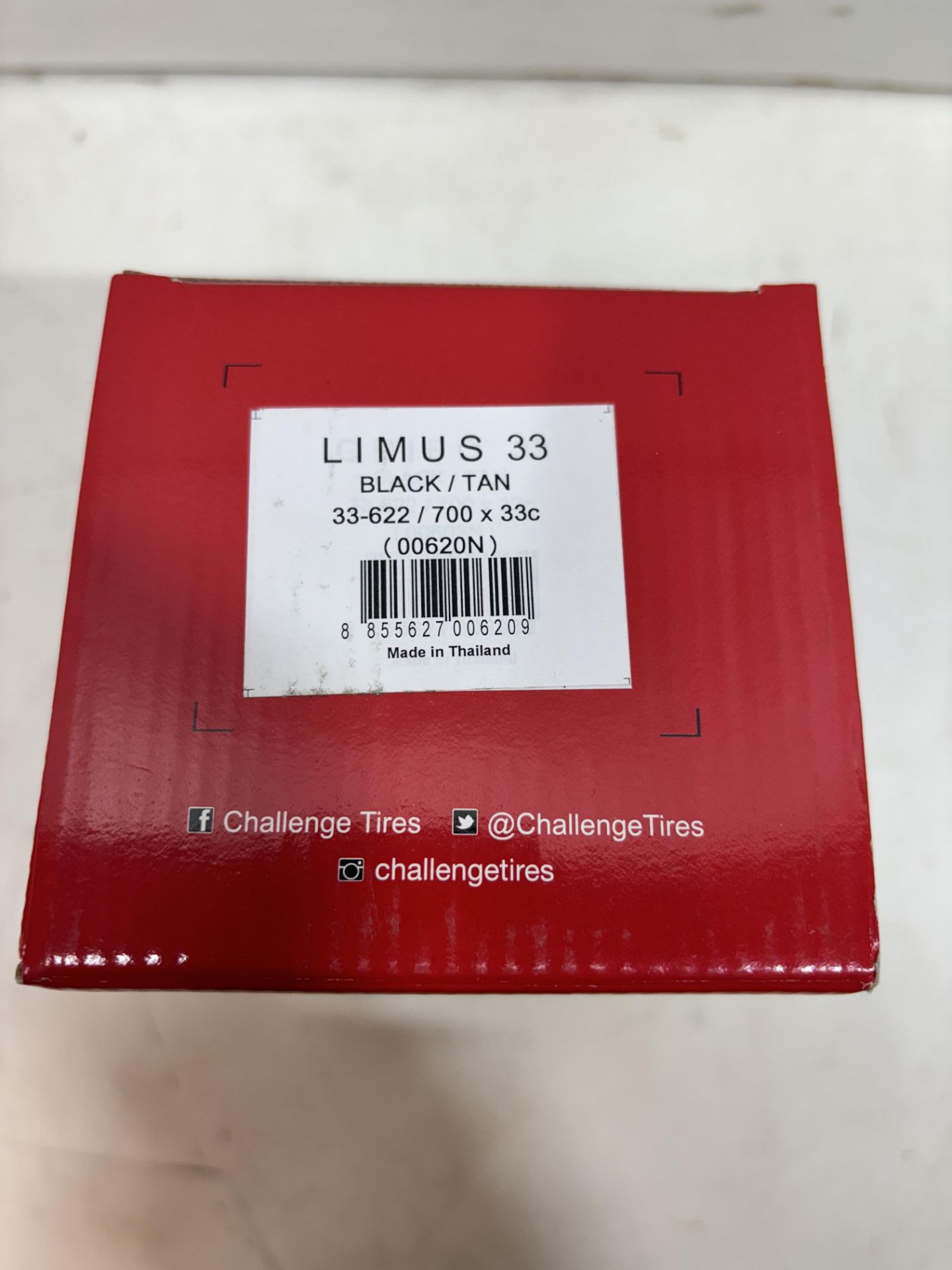 Challenge Limus 33 HCL tire 33-622 black/brown, 700x33c - Image 3 of 3