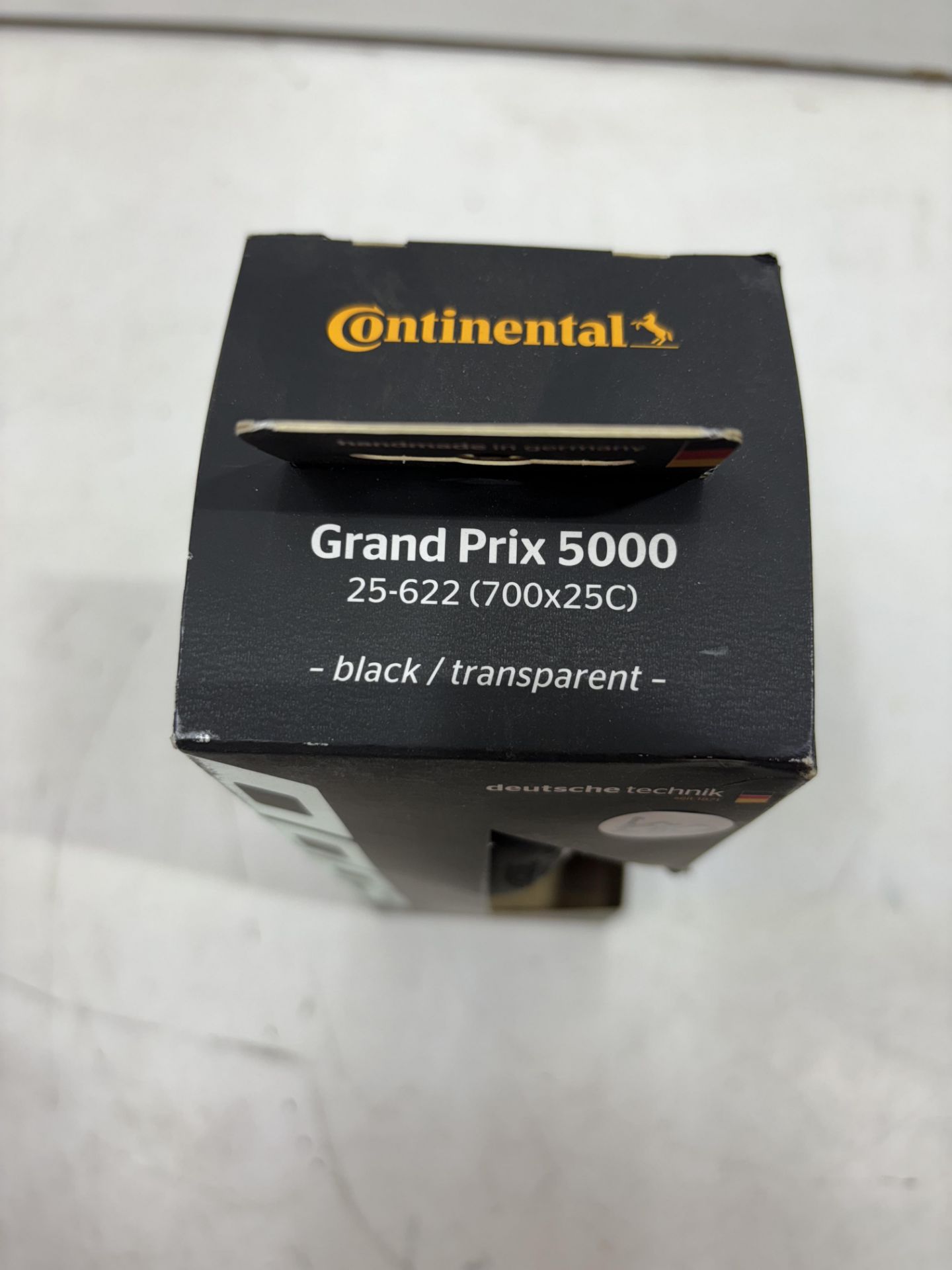 Continental Grand Prix 5000 25-622 S TR Tyre 700x25mm Black/Transparent - Image 3 of 3