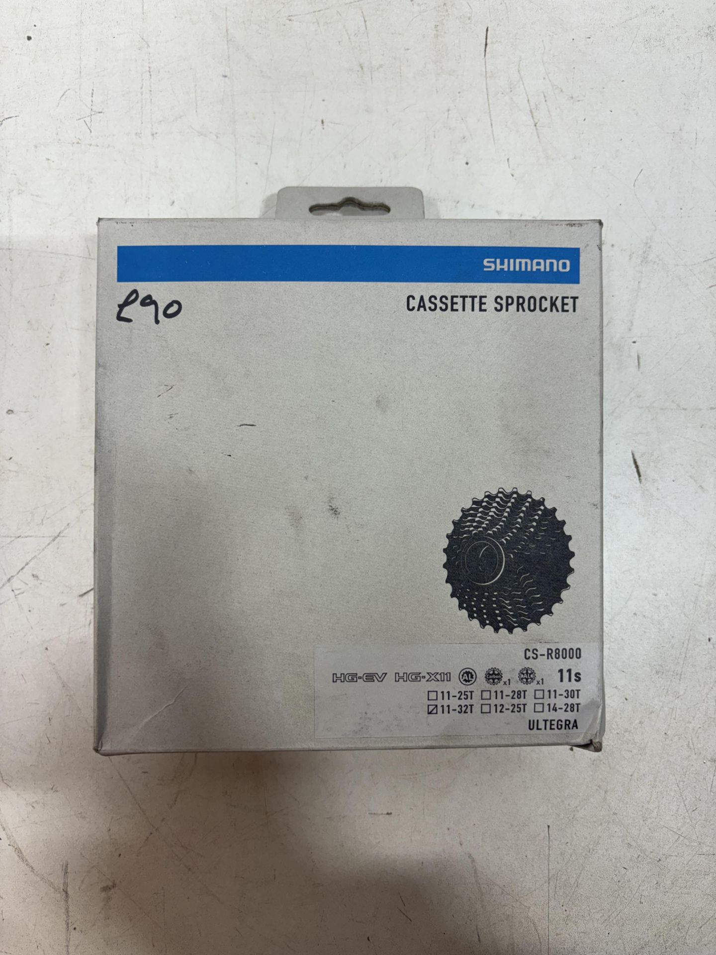 Shimano Cs-R8000 Ultegra 11-Speed Cassette, 11-32 Teeth - Image 2 of 3
