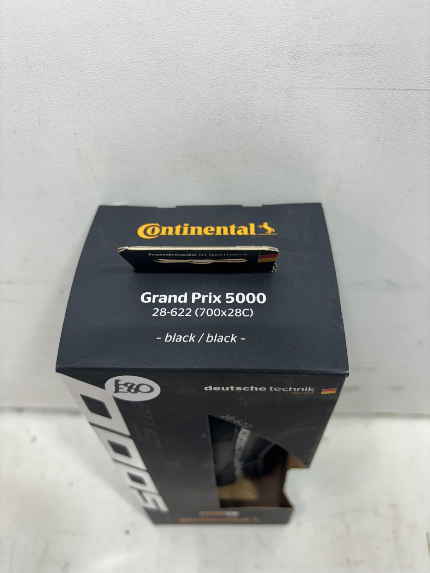 Continental Grand Prix 5000 S TR 700x28 Tubeless Ready Folding Tyre, Black/Black - Image 2 of 2