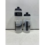 12 x Various Sized SiS Water Bottles - See Description