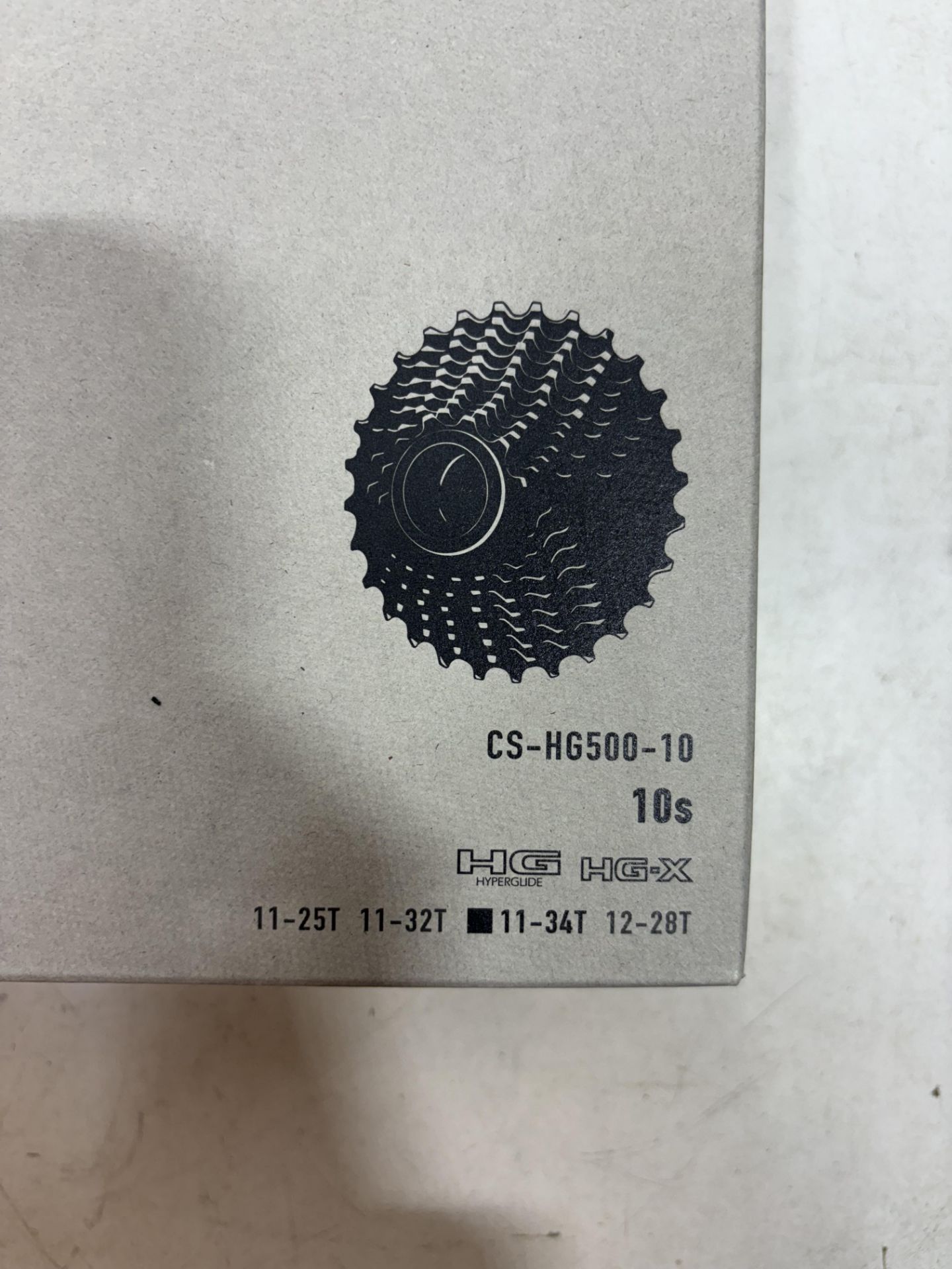 Shimano CS-HG500 10-speed cassette 11 - 34 Teeth - Image 3 of 3