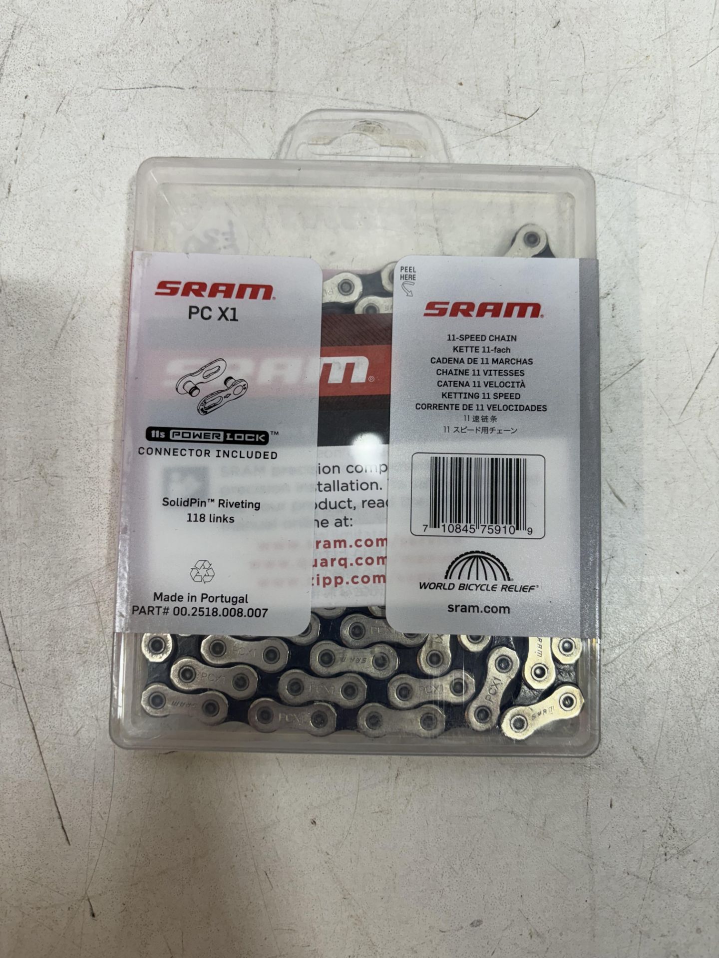 4 x SRAM PC-X1 PowerChain - 11 Speed MTB Chains, 118 Links - Image 3 of 3