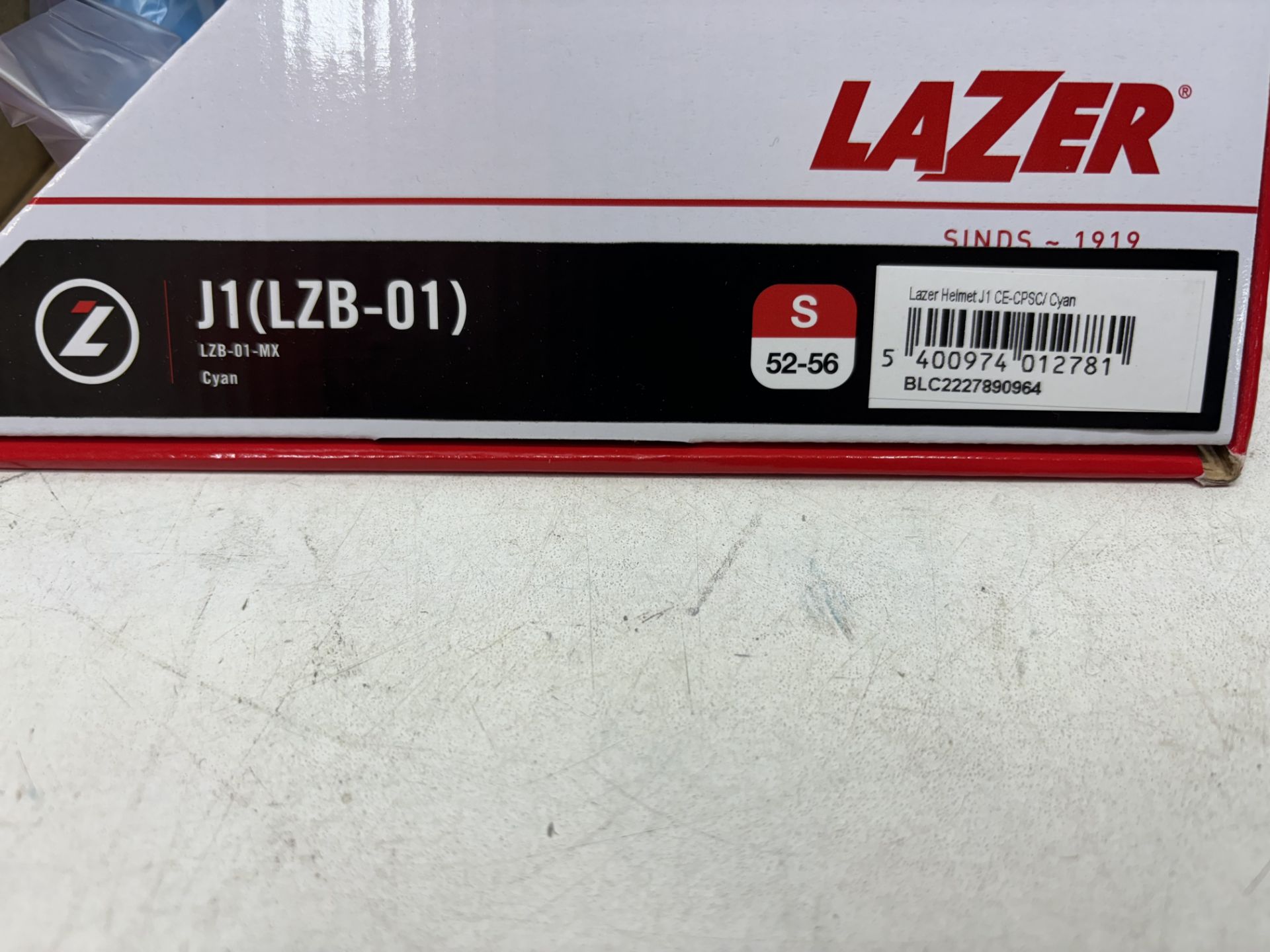 Lazer J1(Lzb-01) Mtb Cycle Helmet, Size S (52-56Cm) - Image 3 of 3