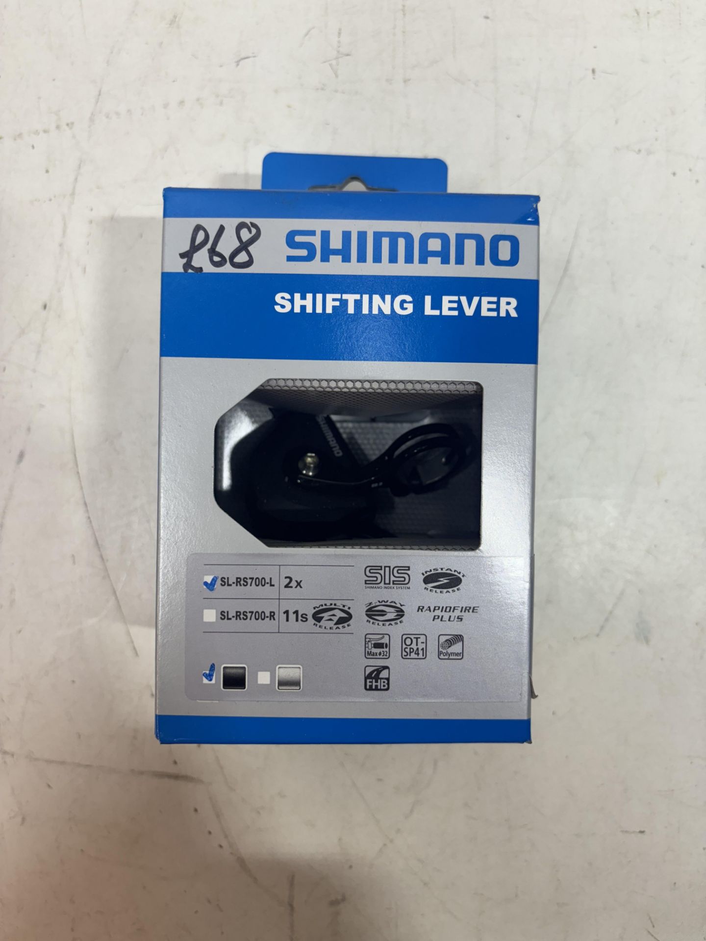 Shimano SL-RS700-L 2 speed Trigger Shifter Lever Black - Image 2 of 2