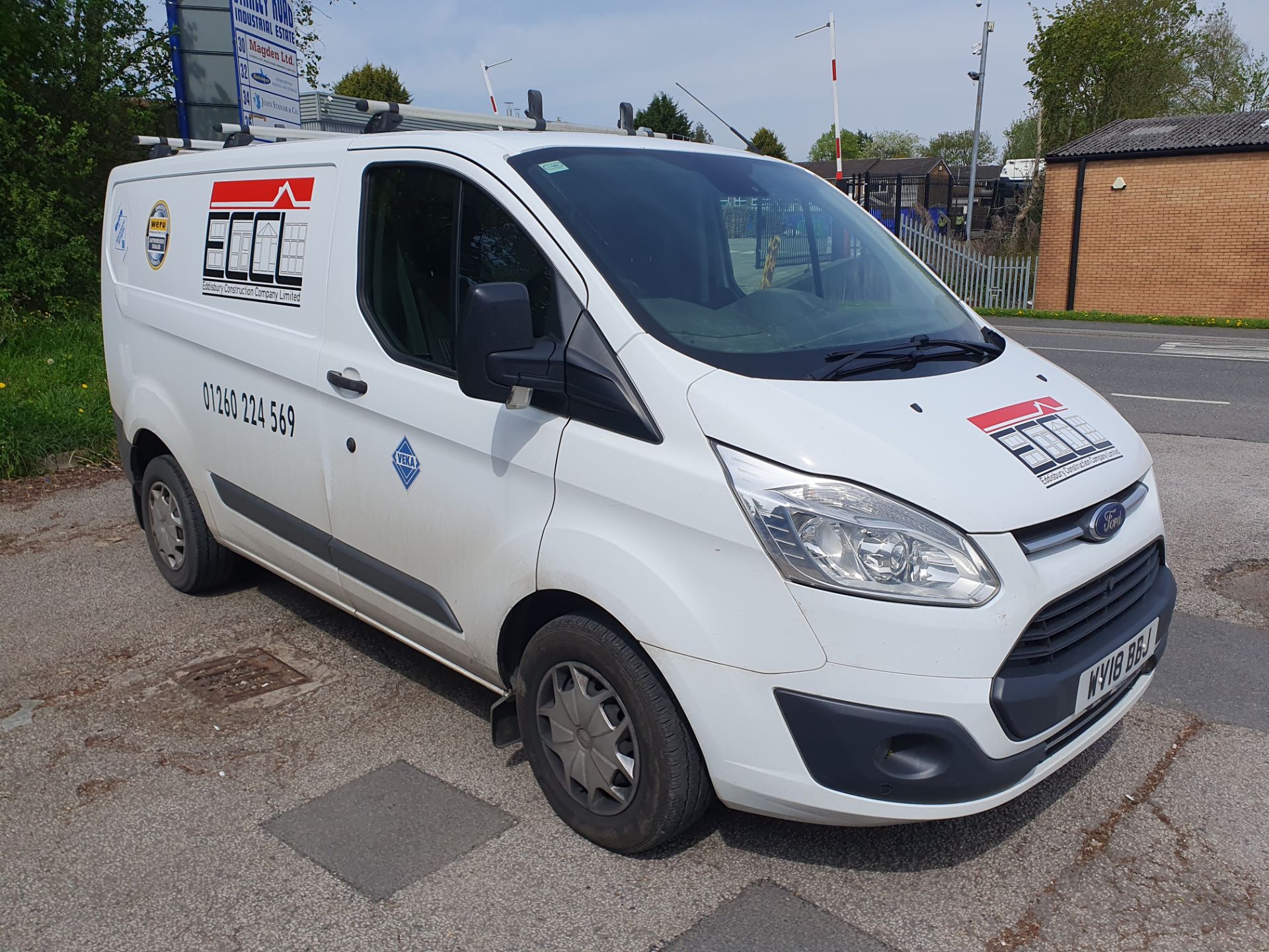 Ford Transit Custom 270 Trend | WV18 BBJ | White | Manual | Diesel | 73,908 Miles - Bild 3 aus 21