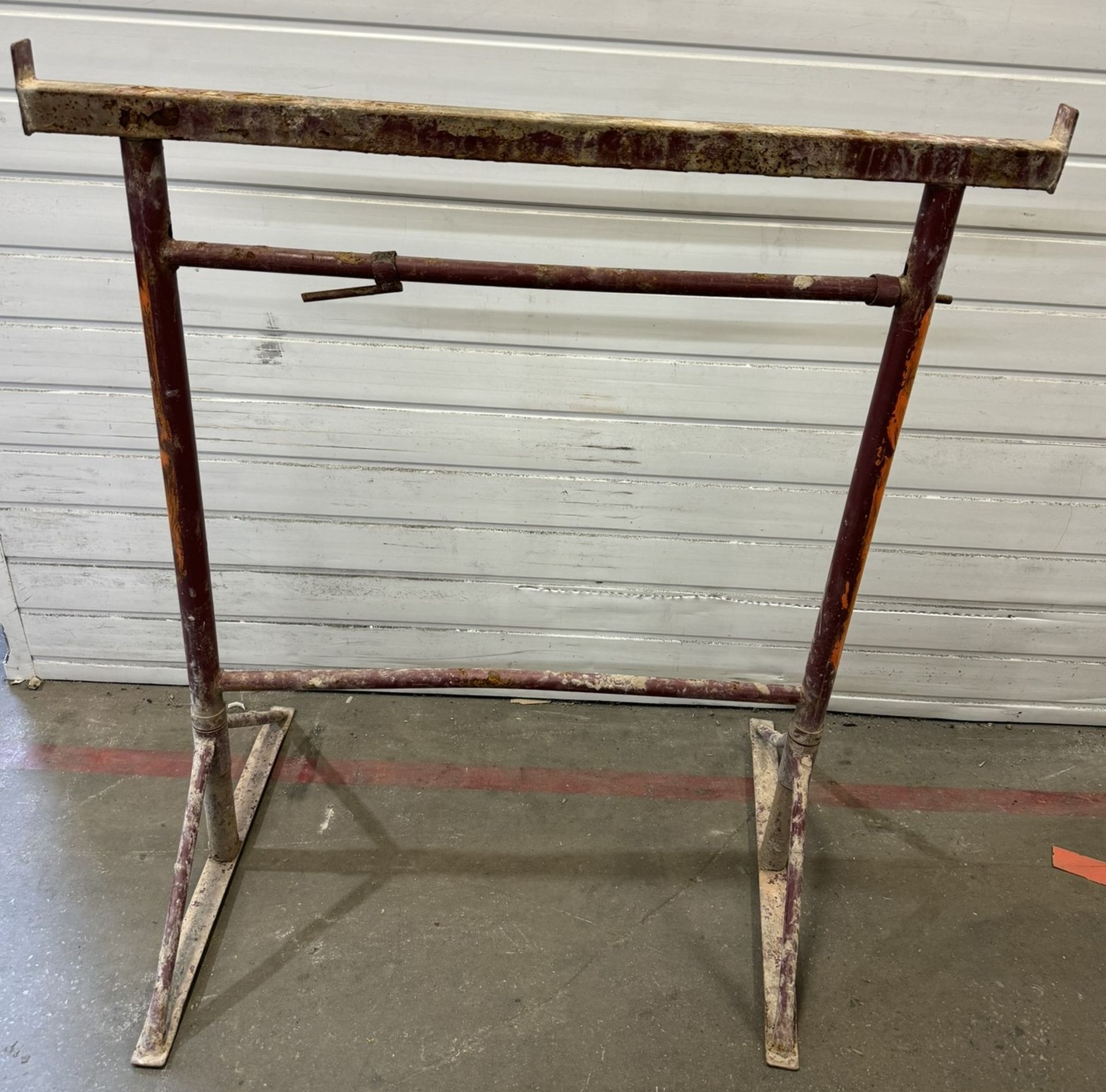 10 x Height Adjustable Trestle Stands