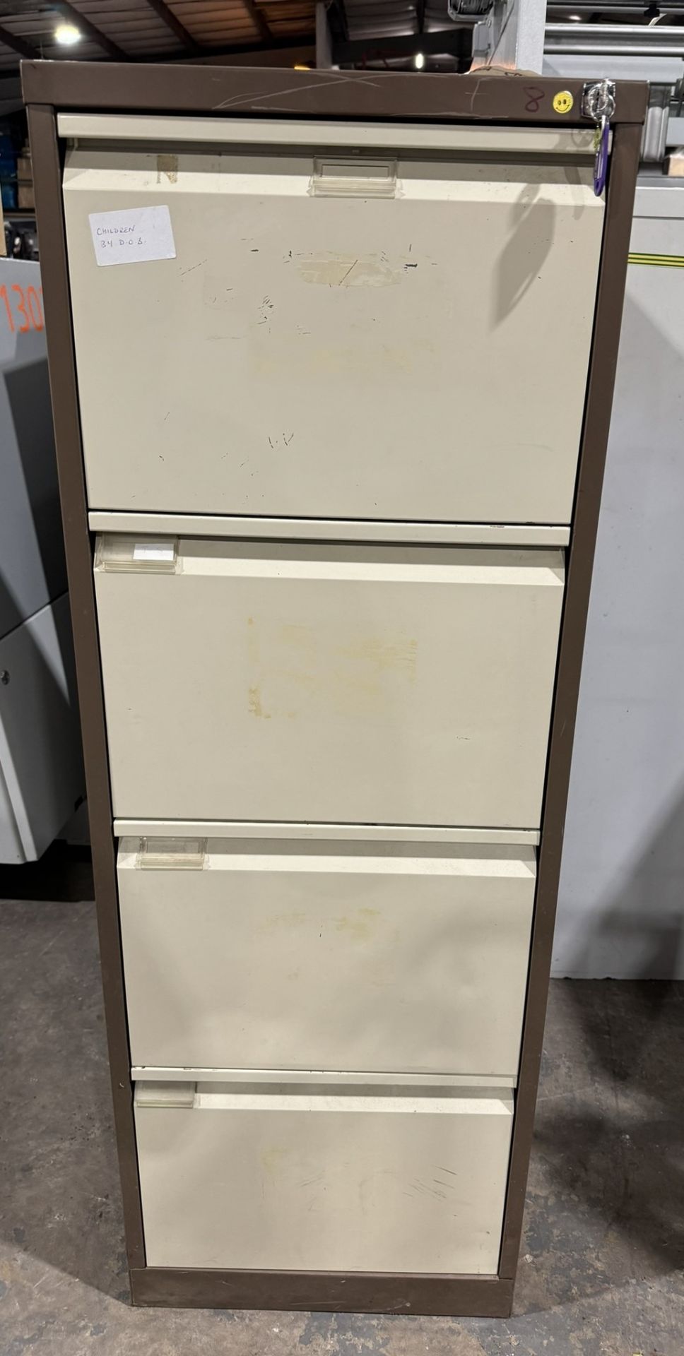 10 x Various Metal 4 Drawer Filing Cabinets - As Pictured - Image 6 of 11