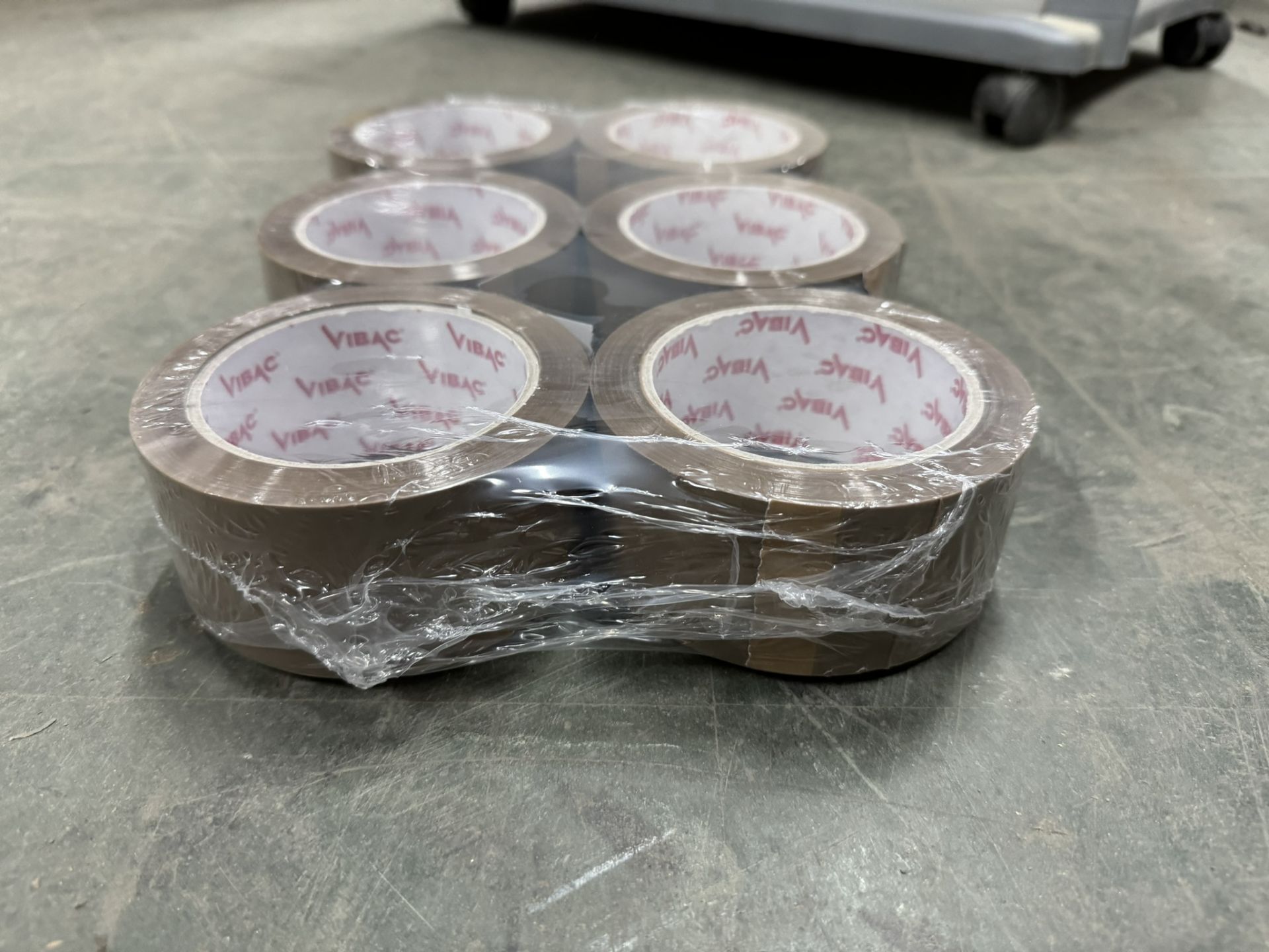 18 x Rolls Of Vibac Brown Packaging Tape - Image 2 of 3