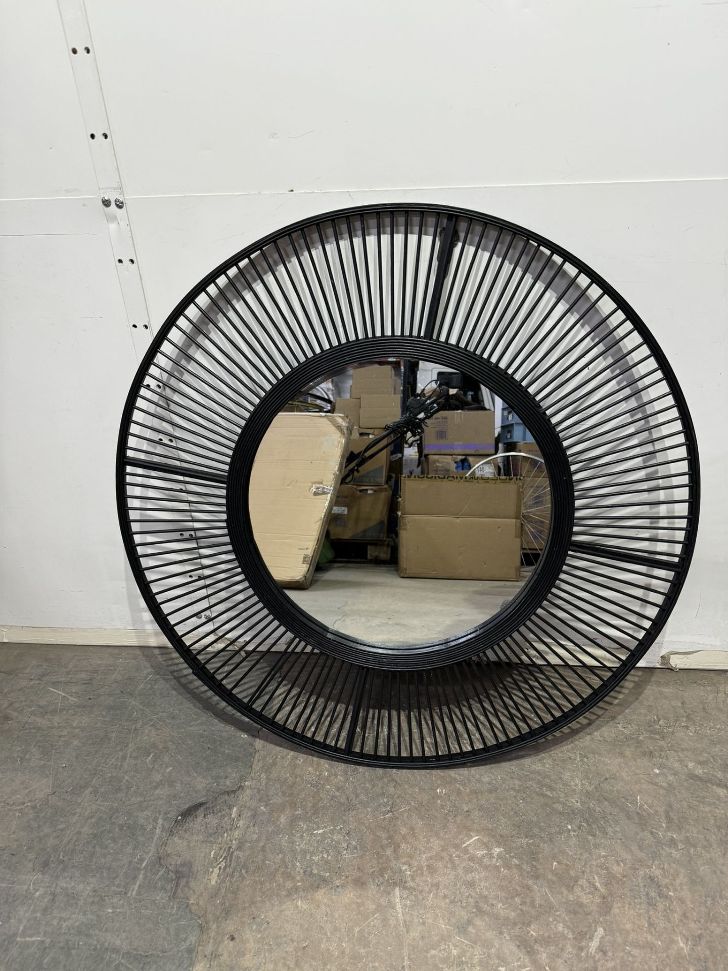 By Kelly Hoppen Bamboo Circular Mirror