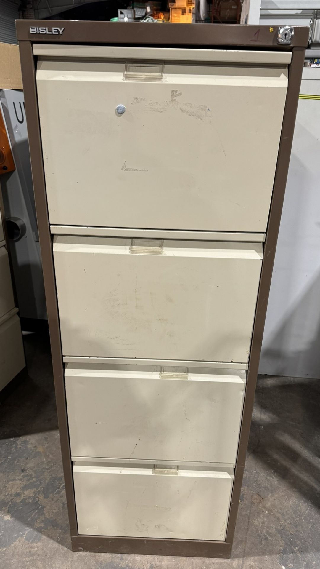 10 x Various Metal 4 Drawer Filing Cabinets - As Pictured - Image 3 of 11