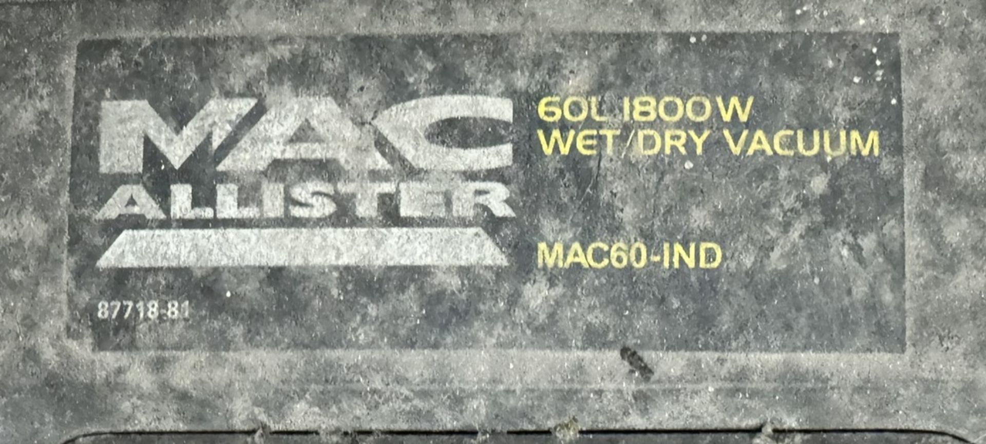 Macallister MAC60-IND Wet And Dry Vacuum Cleaner - Image 5 of 5