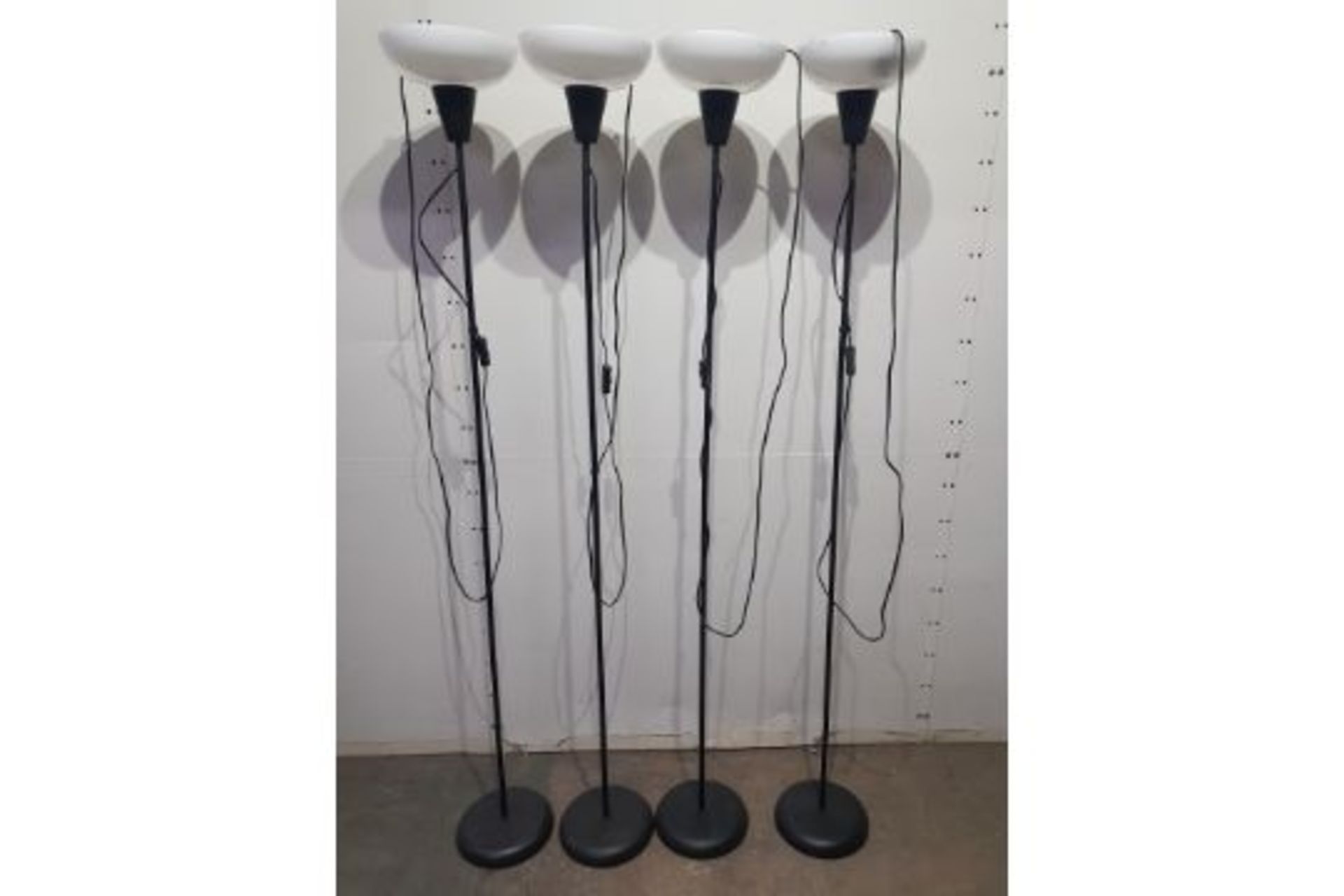 4x Freestanding Uplighters Lights