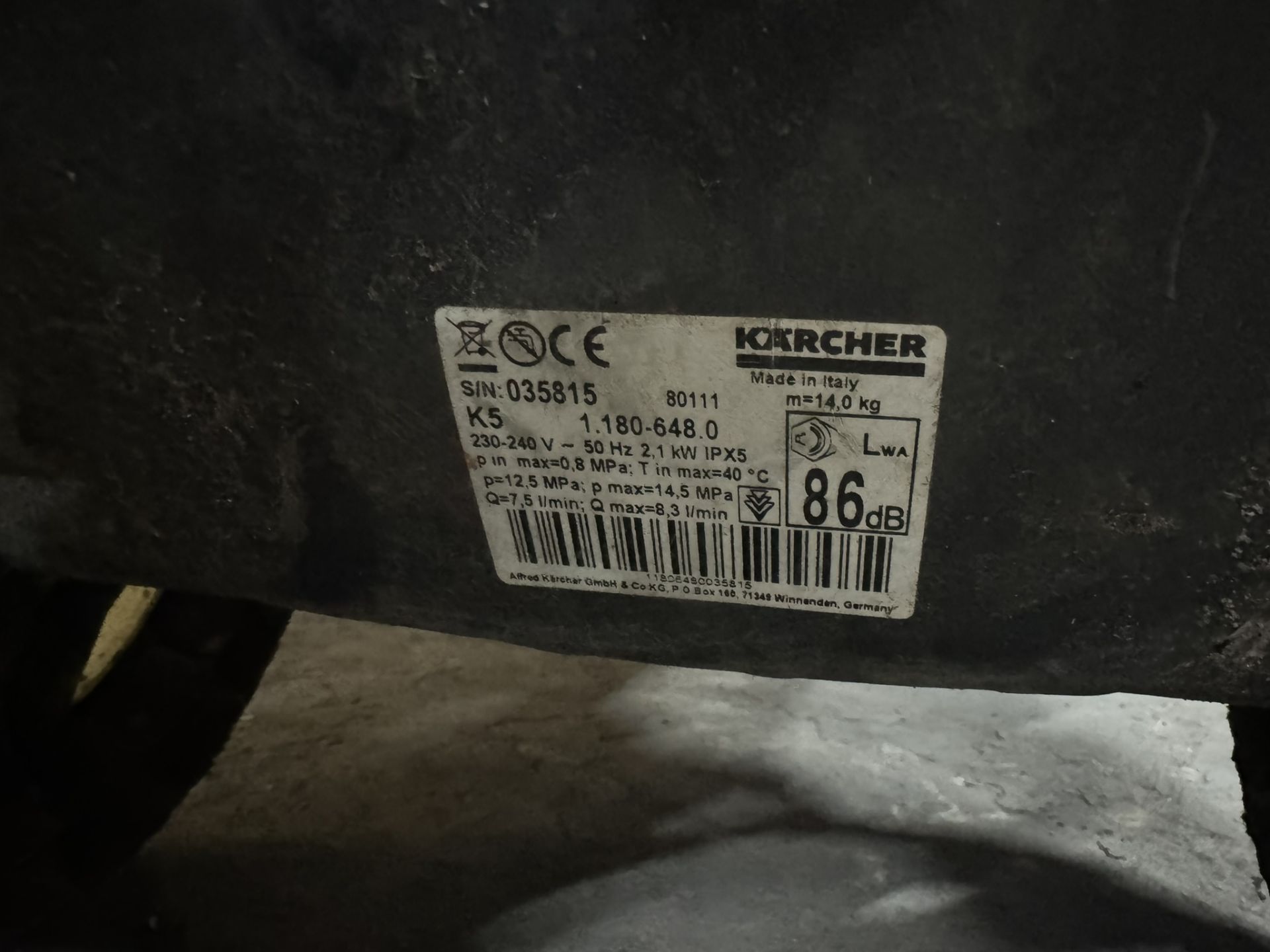 Karcher K5 Pressure Washer - Image 4 of 4